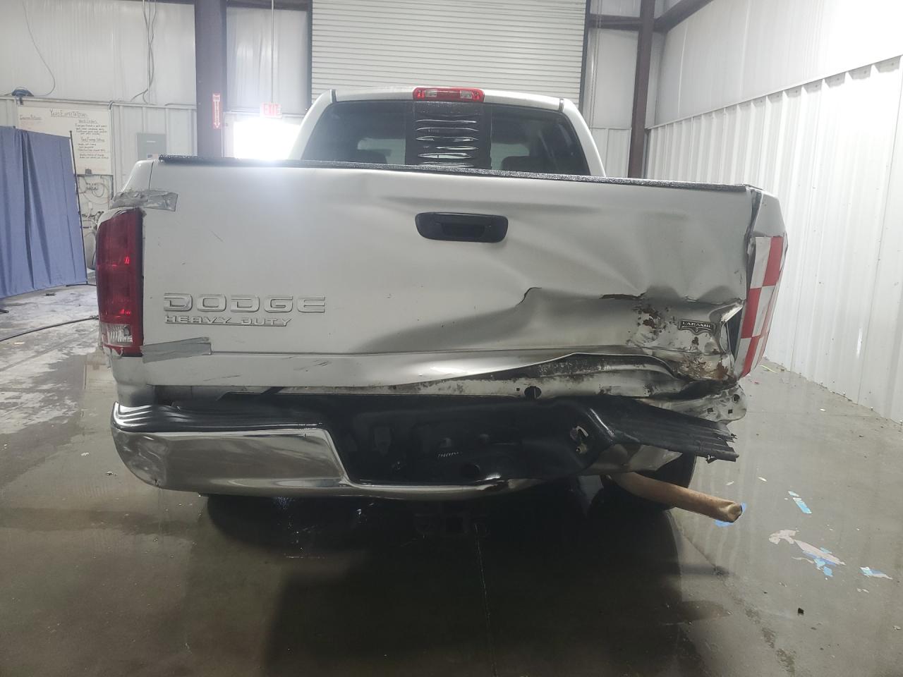 2004 Dodge Ram 2500 St Silver vin: 3D7KA28D54G176431 Damage: Tailgate, Severe Damage, Replacement Required