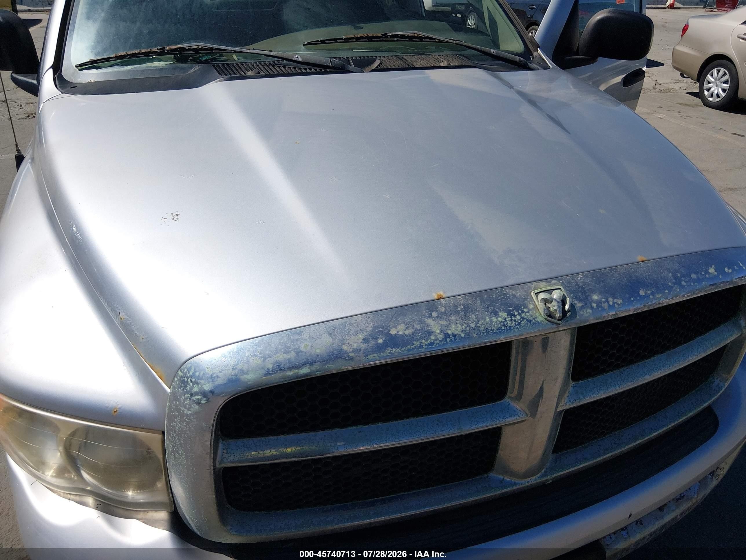 2003 Dodge Ram 2500 Slt/laramie/st Silver vin: 3D7KA28D63G825734