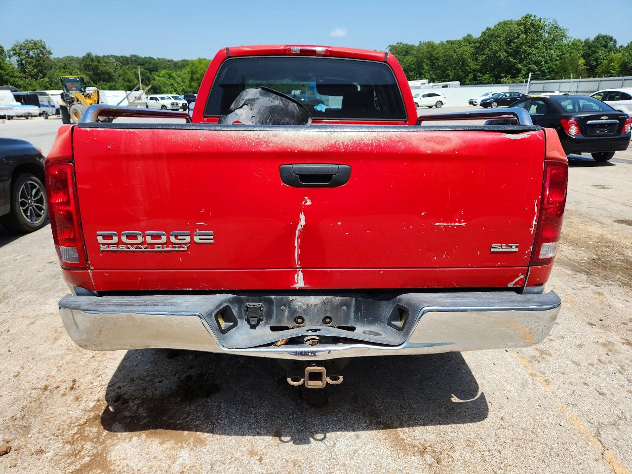 2003 Dodge Ram 2500 St Красный vin: 3D7KA28D73G716201
