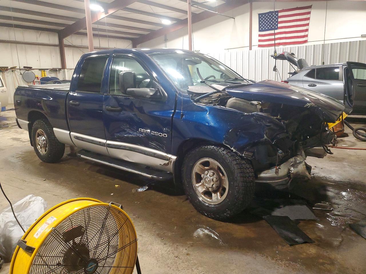 2003 Dodge Ram 2500 St Blue vin: 3D7KA28D83G849890