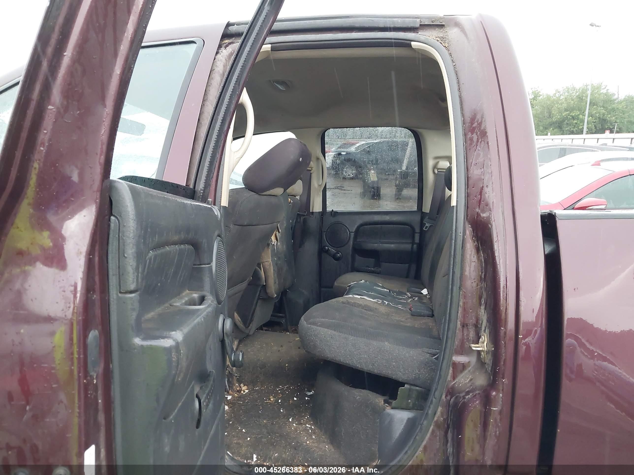 2004 Dodge Ram 2500 St Темно-бордовый vin: 3D7KA28D84G174835