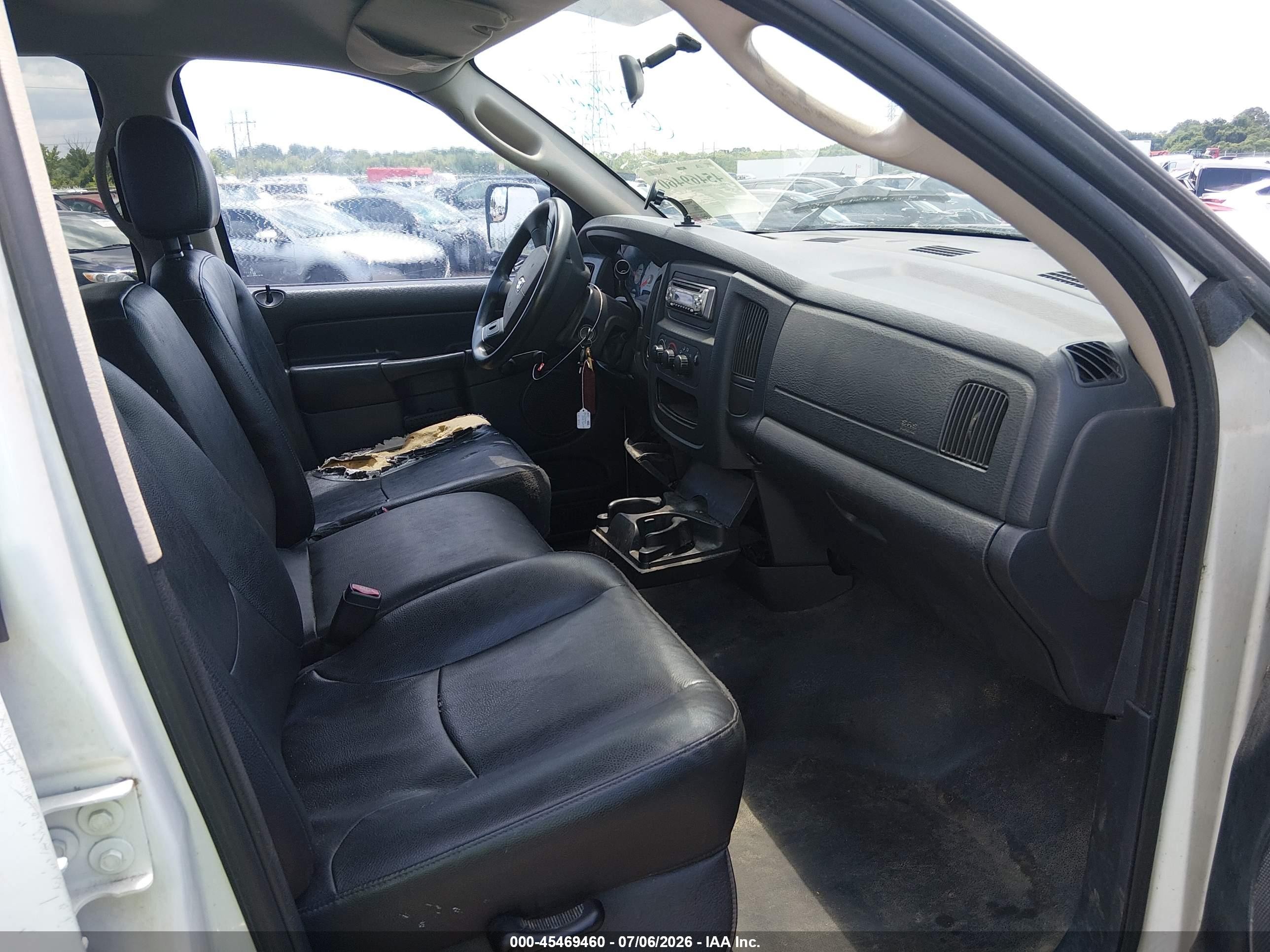 2004 Dodge Ram 2500 St White vin: 3D7KA28D84G235634