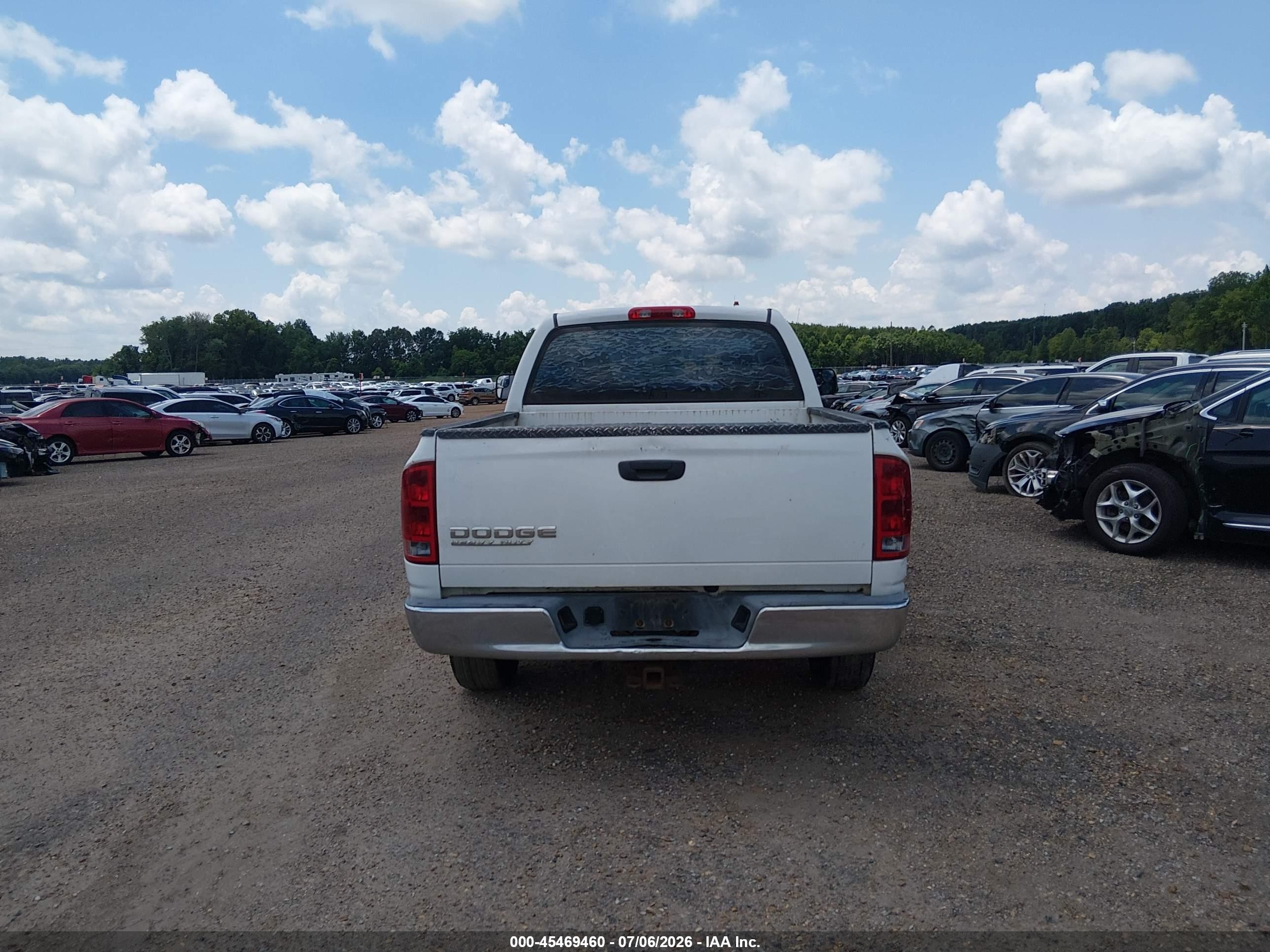 2004 Dodge Ram 2500 St White vin: 3D7KA28D84G235634