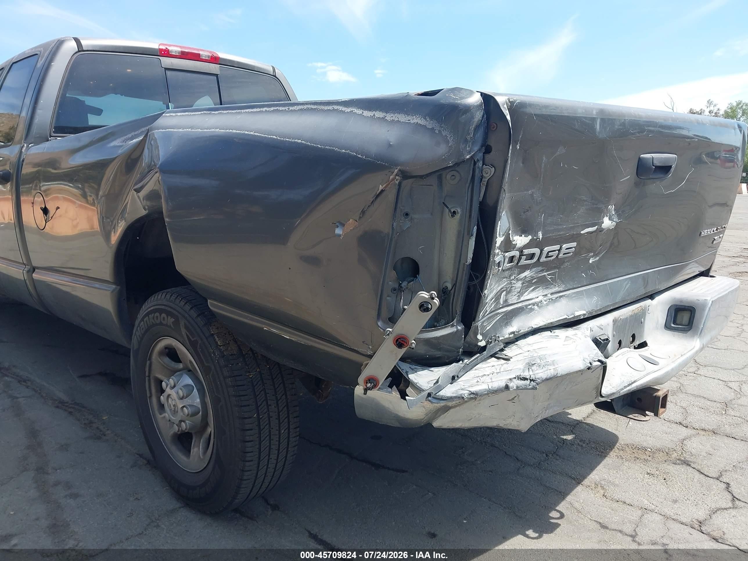 2003 Dodge Ram 2500 Slt/laramie/st Gray vin: 3D7KA28D93G753184