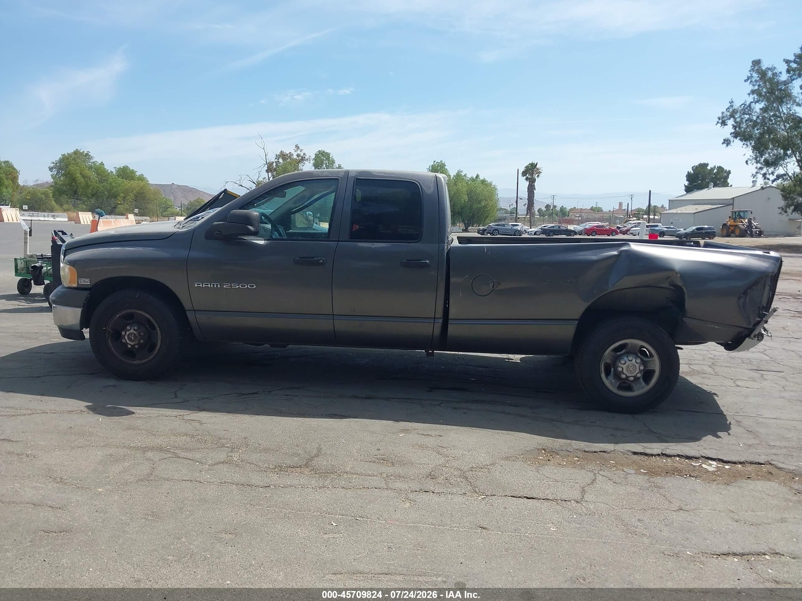 2003 Dodge Ram 2500 Slt/laramie/st Gray vin: 3D7KA28D93G753184