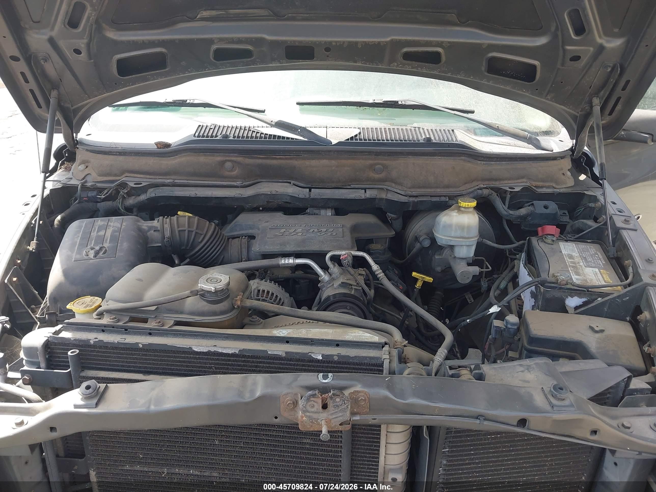 2003 Dodge Ram 2500 Slt/laramie/st Gray vin: 3D7KA28D93G753184