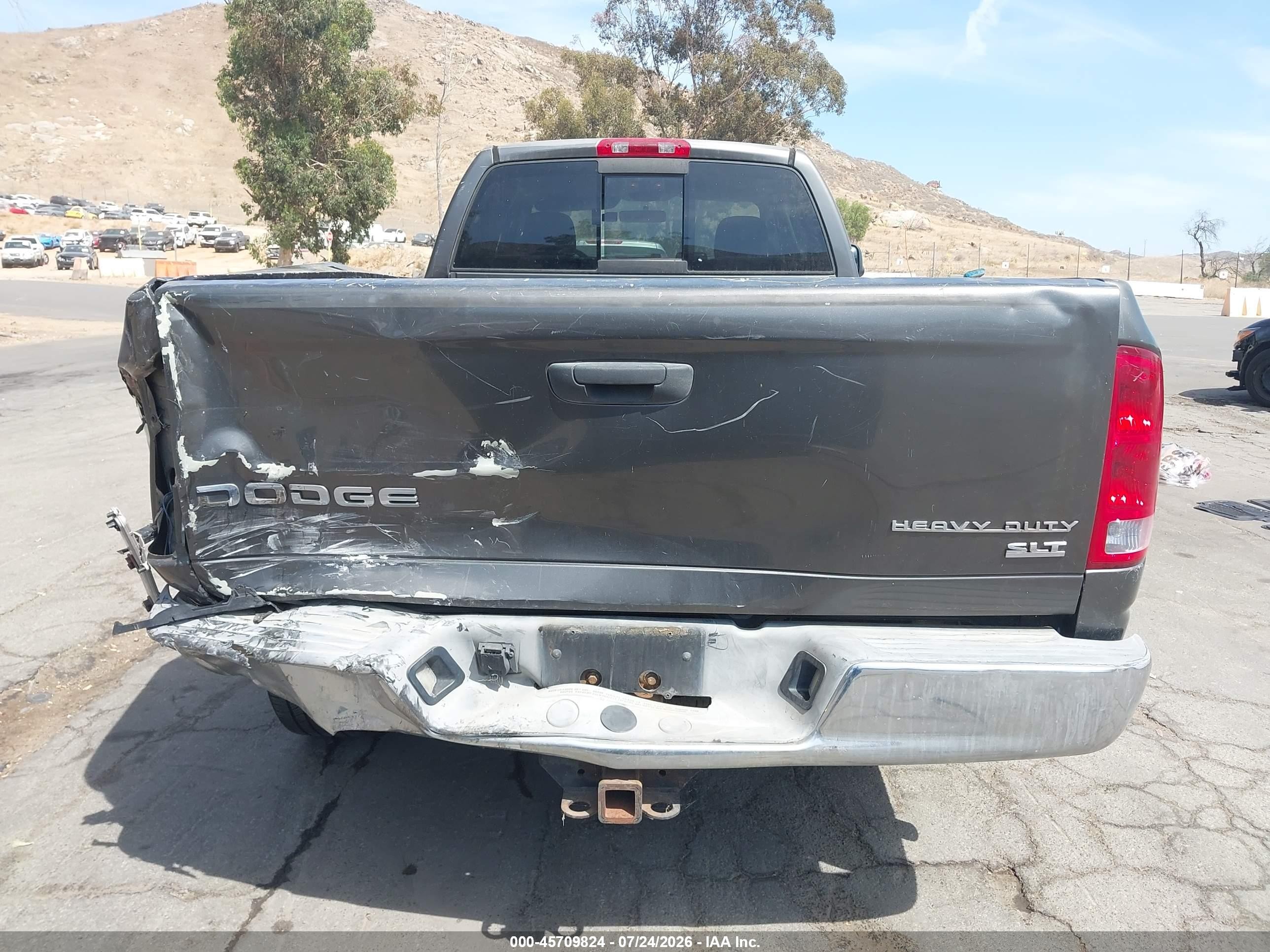 2003 Dodge Ram 2500 Slt/laramie/st Gray vin: 3D7KA28D93G753184