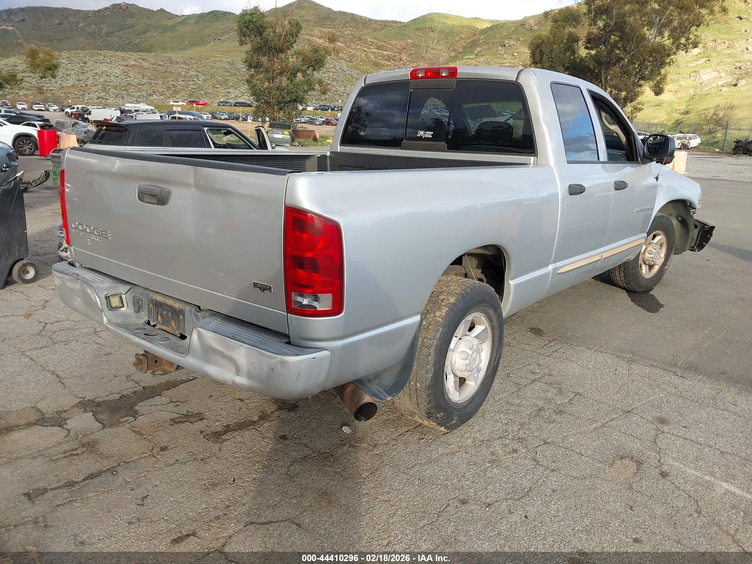 2004 Dodge Ram 2500 Slt/laramie Silver vin: 3D7KA28D94G173841
