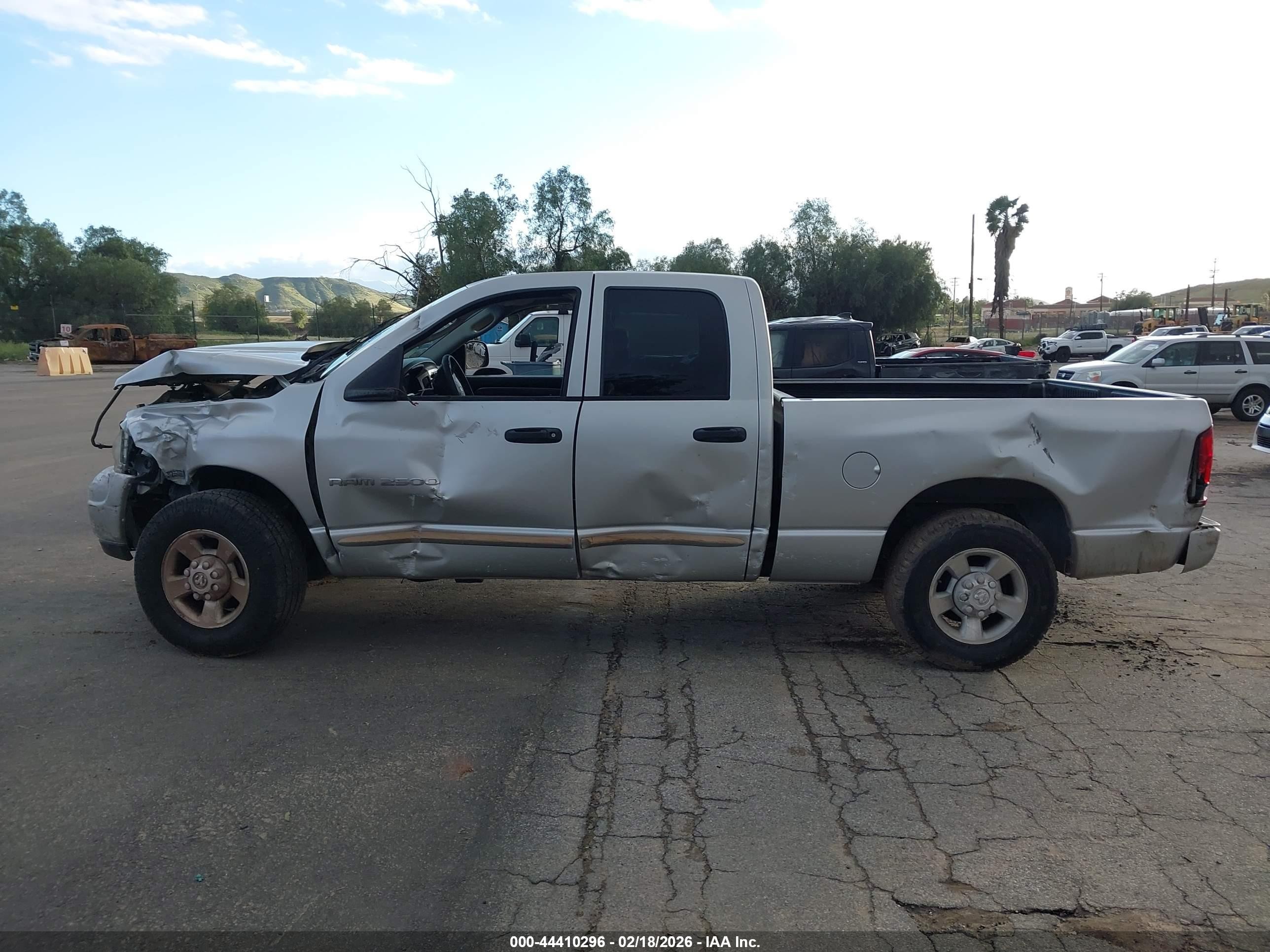 2004 Dodge Ram 2500 Slt/laramie Silver vin: 3D7KA28D94G173841