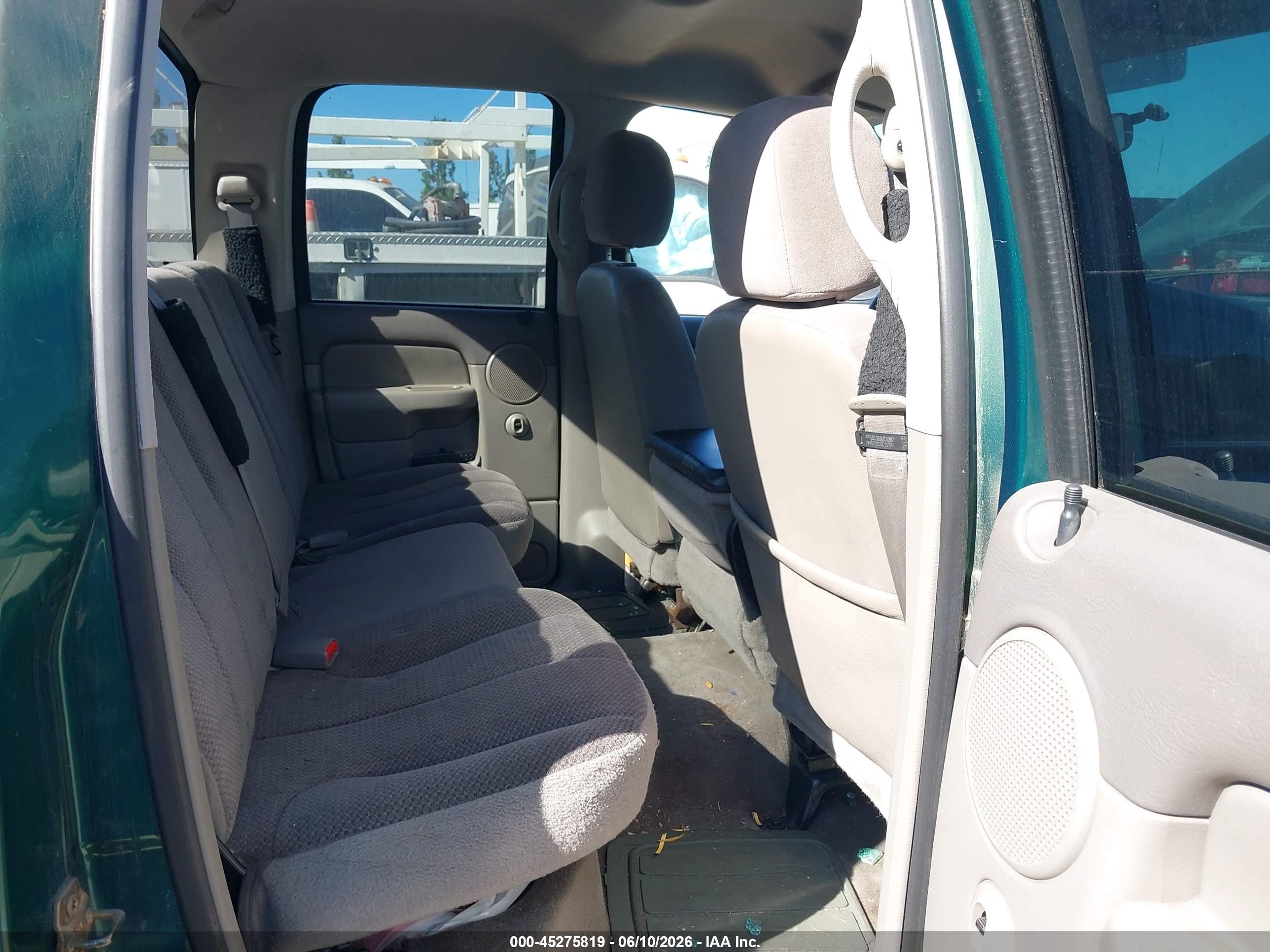 2003 Dodge Ram 2500 Slt/laramie/st Зеленый vin: 3D7KA28DX3G797050