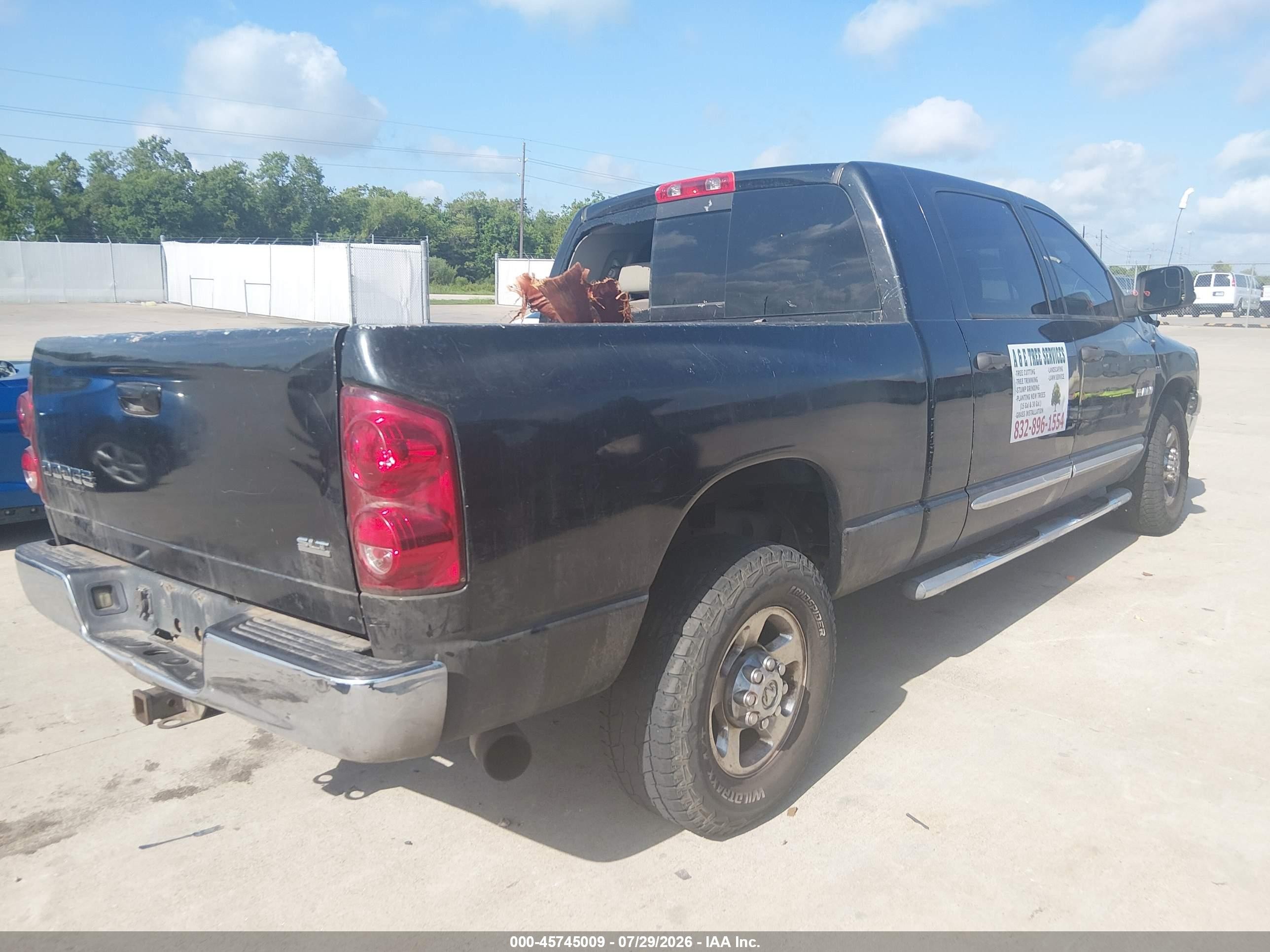 2008 Dodge Ram 1500 Sxt/slt Черный vin: 3D7KR19D98G134688