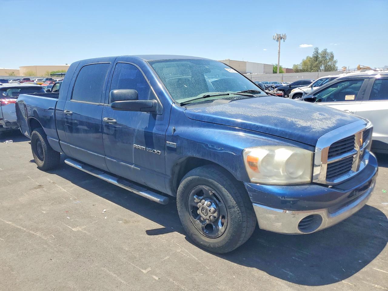 2007 Dodge Ram 1500 Blue vin: 3D7KR19DX7G809107