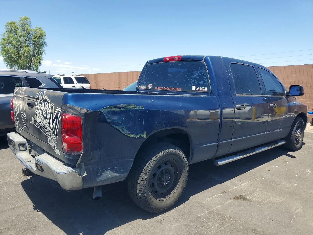 2007 Dodge Ram 1500 Blue vin: 3D7KR19DX7G809107
