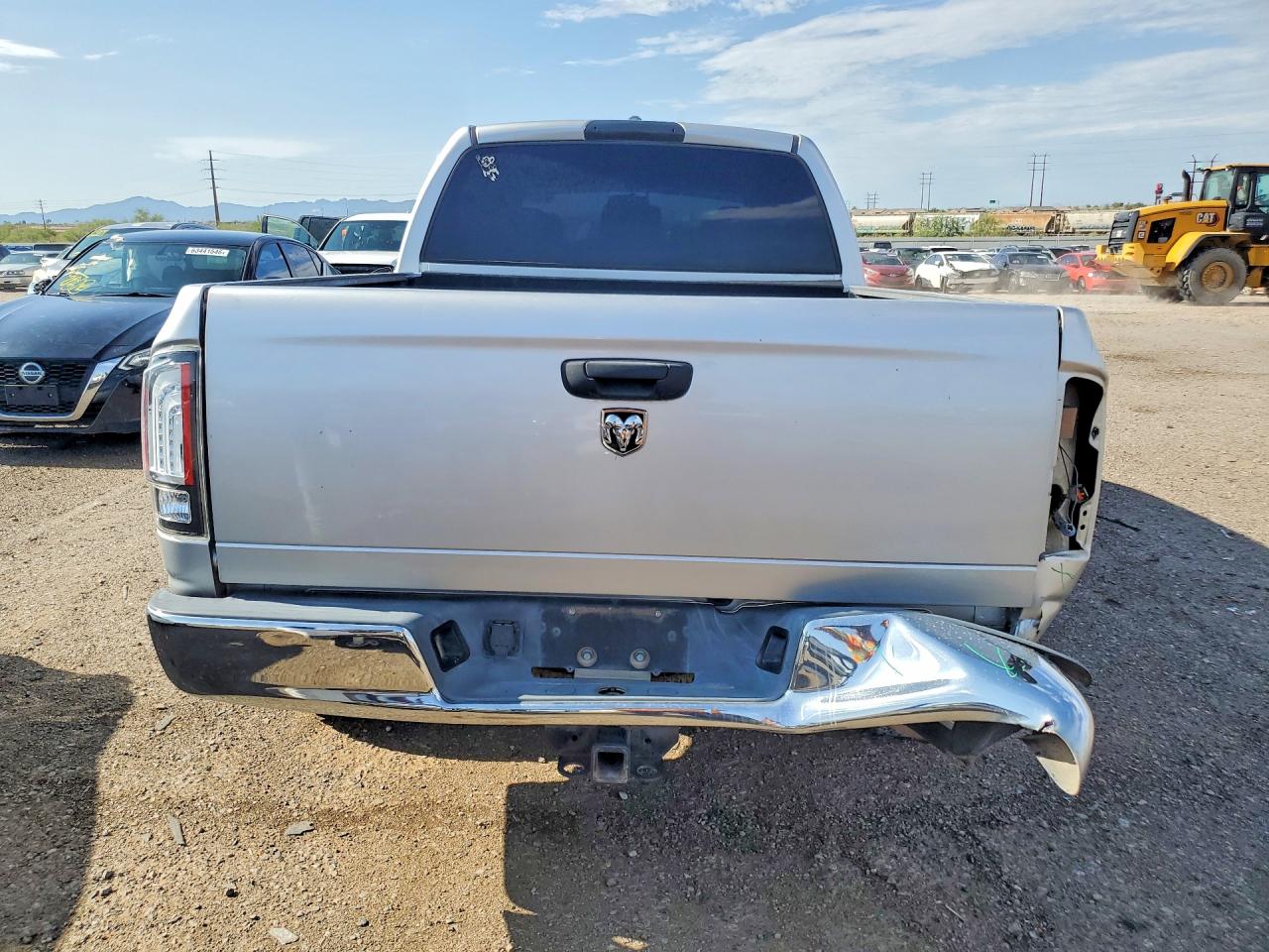 2008 Dodge Ram 1500 Silver vin: 3D7KR19DX8G104776