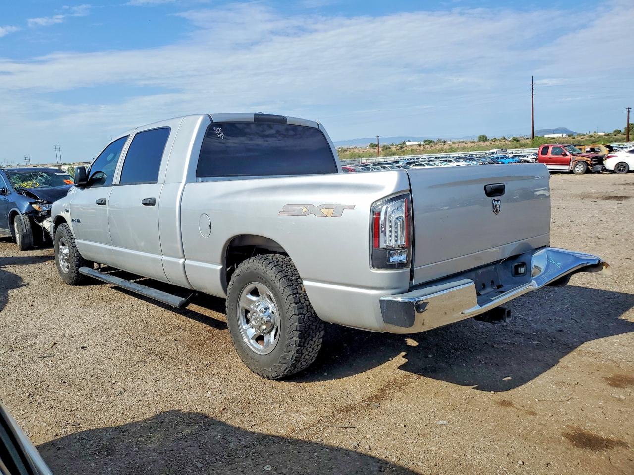 2008 Dodge Ram 1500 Silver vin: 3D7KR19DX8G104776
