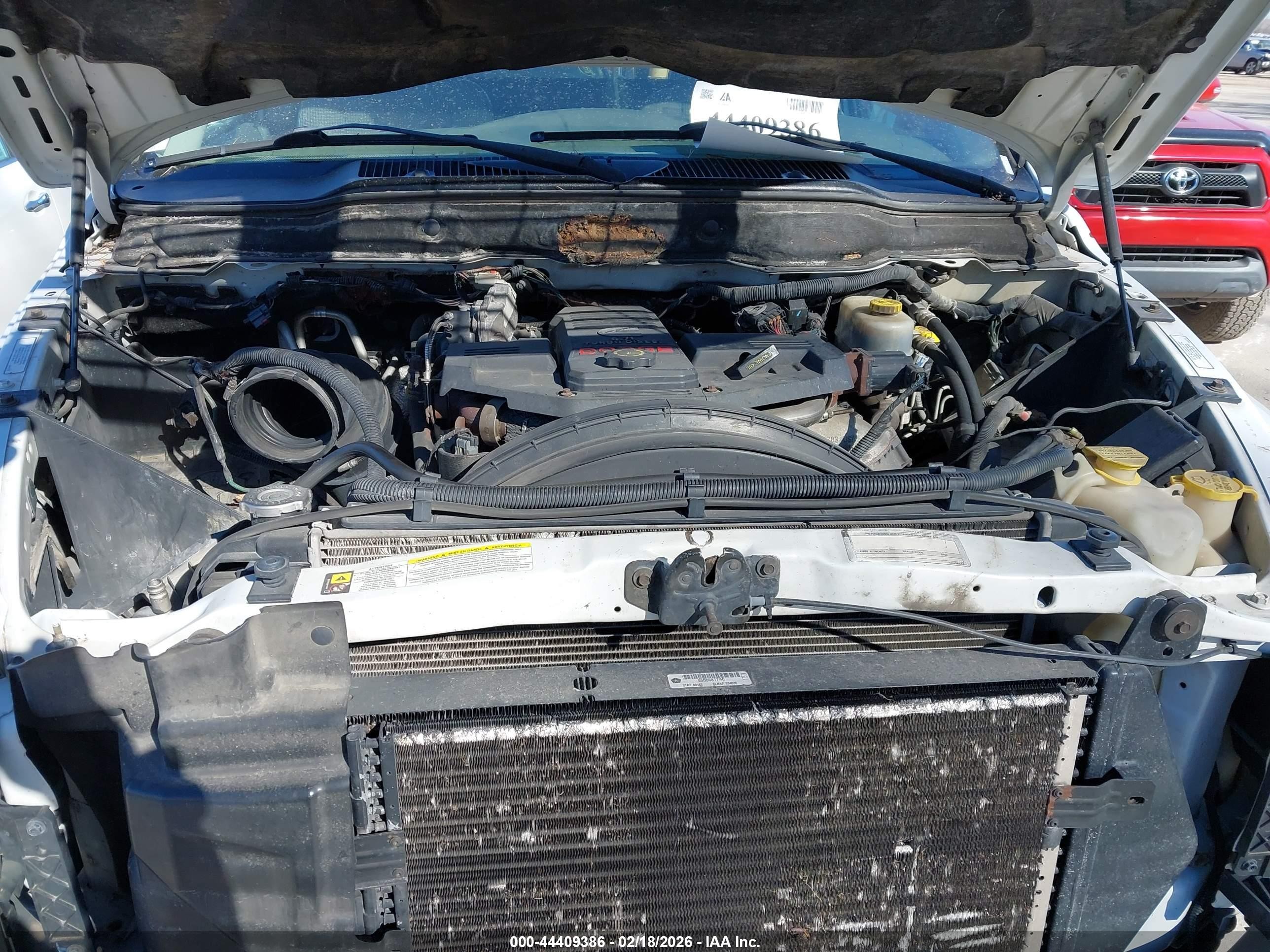 2007 Dodge Ram 2500 St White vin: 3D7KR26A37G833958