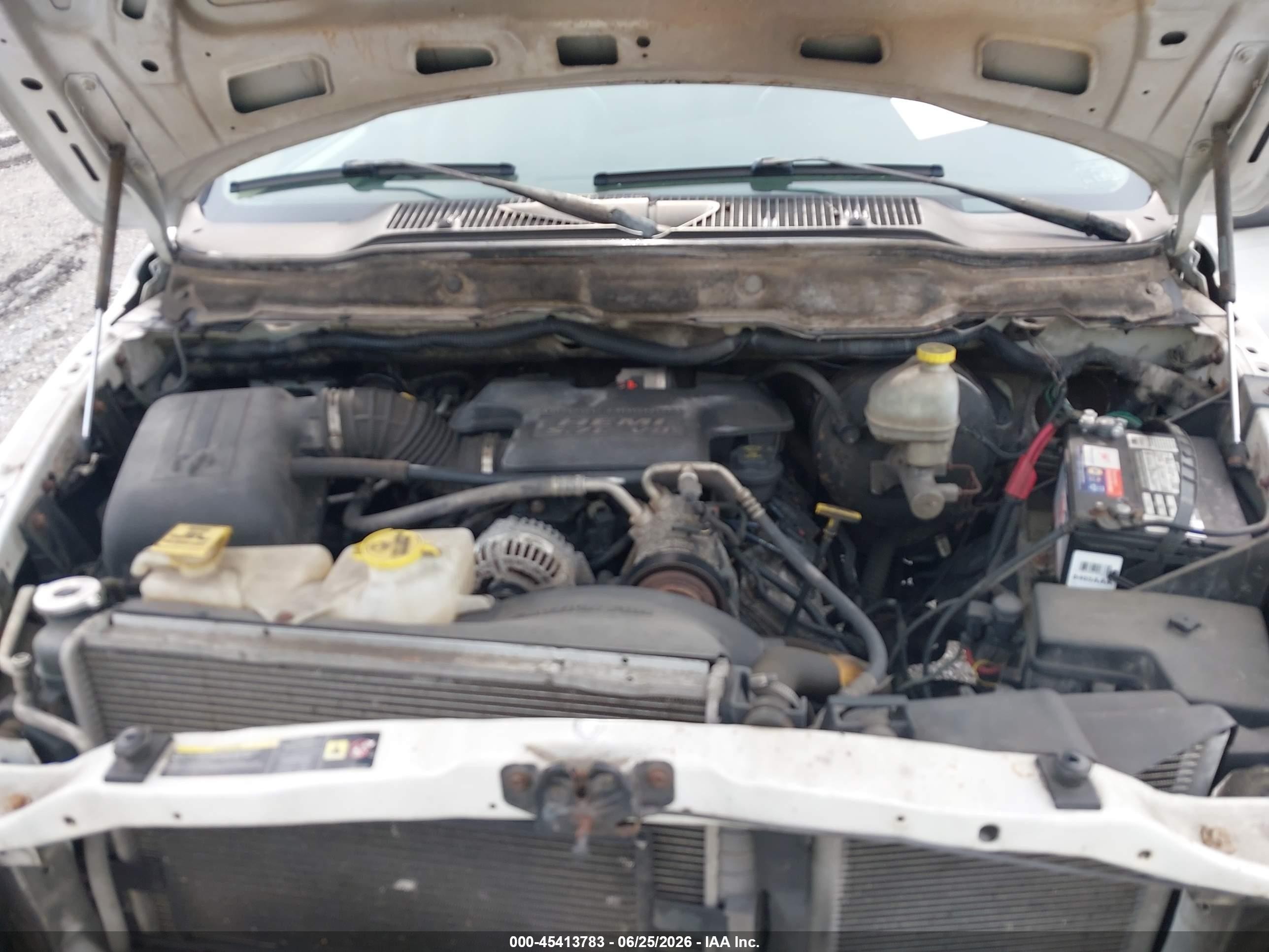 2005 Dodge Ram 2500 St White vin: 3D7KR26D15G832072