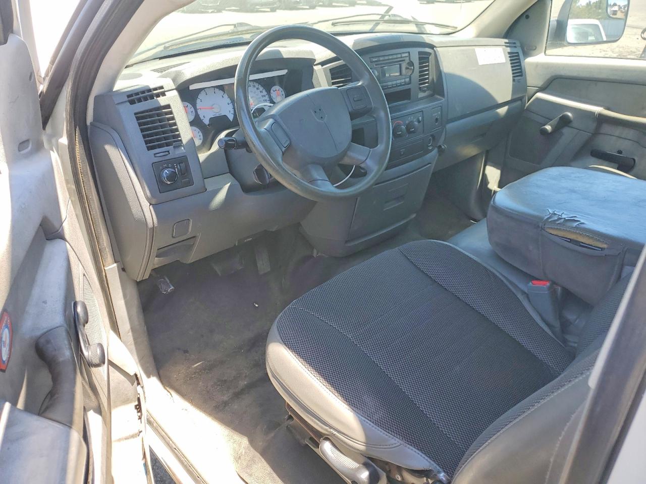 2008 Dodge Ram 2500 St Белый vin: 3D7KR26D18G183653