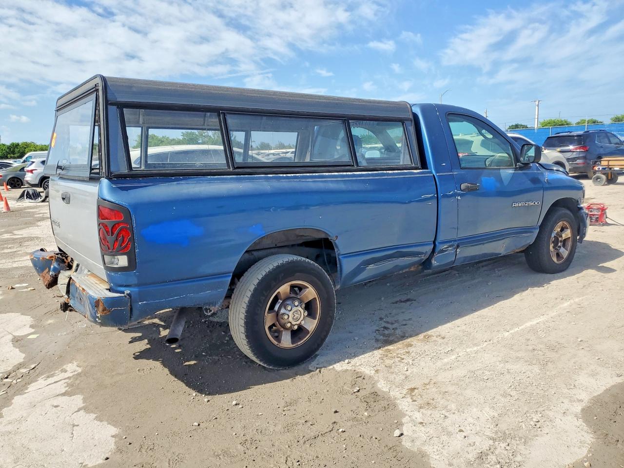2005 Dodge Ram 2500 St Blue vin: 3D7KR26D35G777348