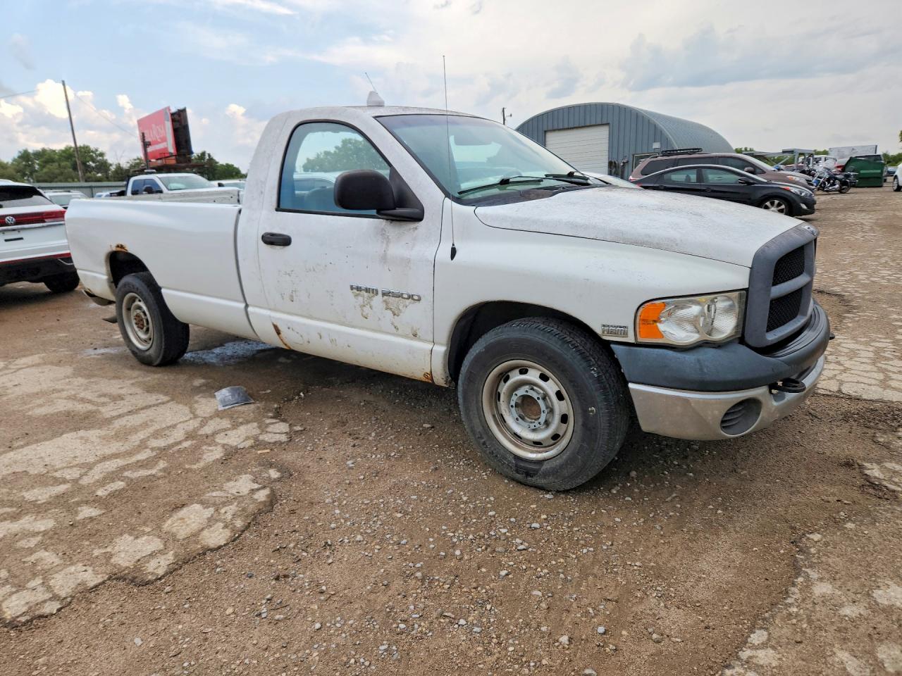 2005 Dodge Ram 2500 St White vin: 3D7KR26D45G831904