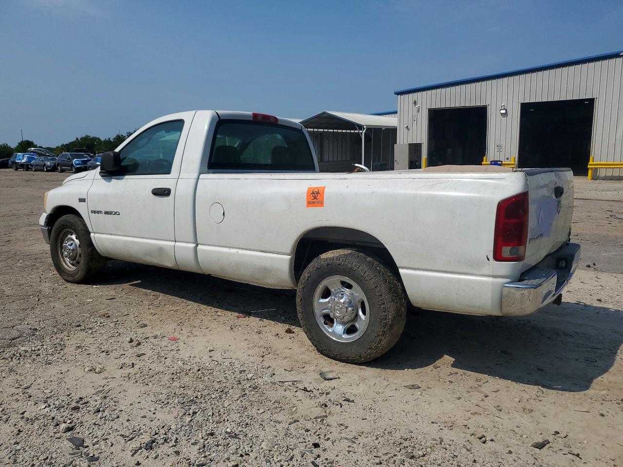 2006 Dodge Ram 2500 St White vin: 3D7KR26D46G141331