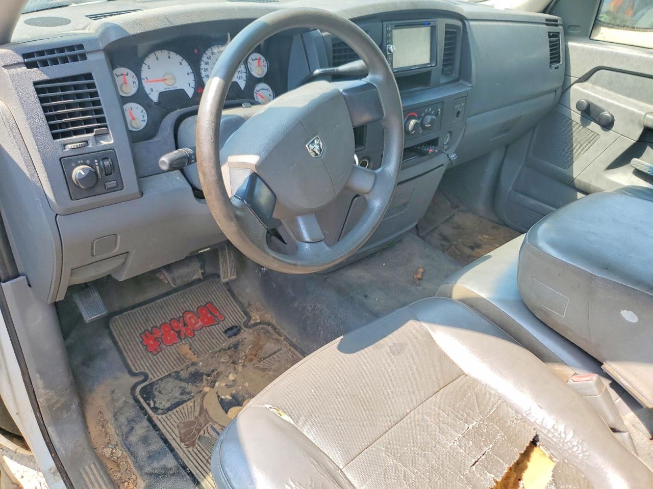 2006 Dodge Ram 2500 St White vin: 3D7KR26D46G141331