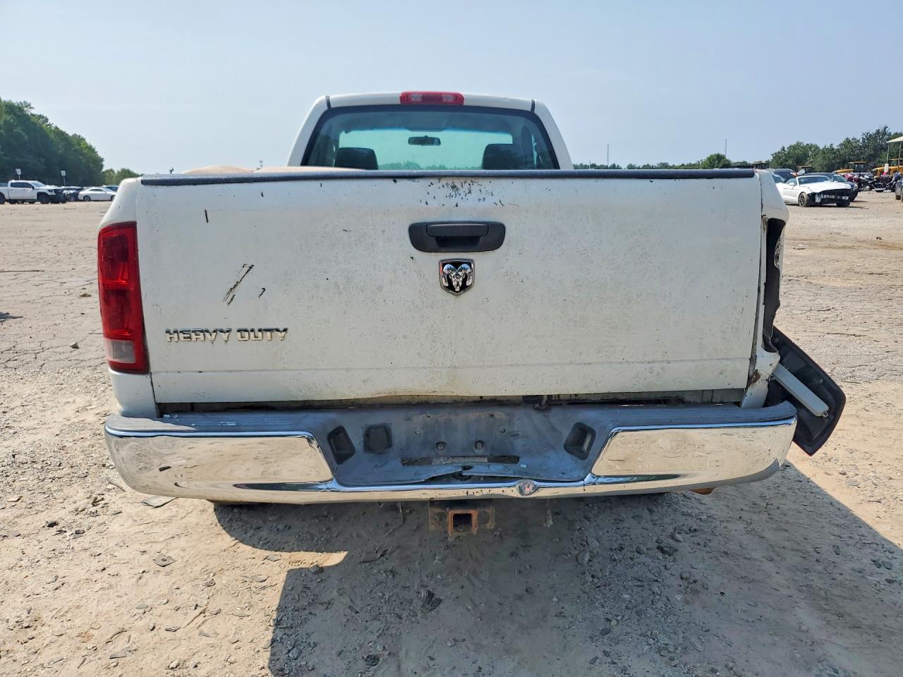 2006 Dodge Ram 2500 St White vin: 3D7KR26D46G141331