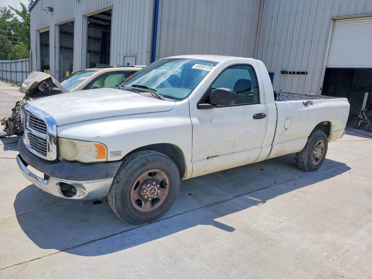 2005 Dodge Ram 2500 St Белый vin: 3D7KR26D85G742451
