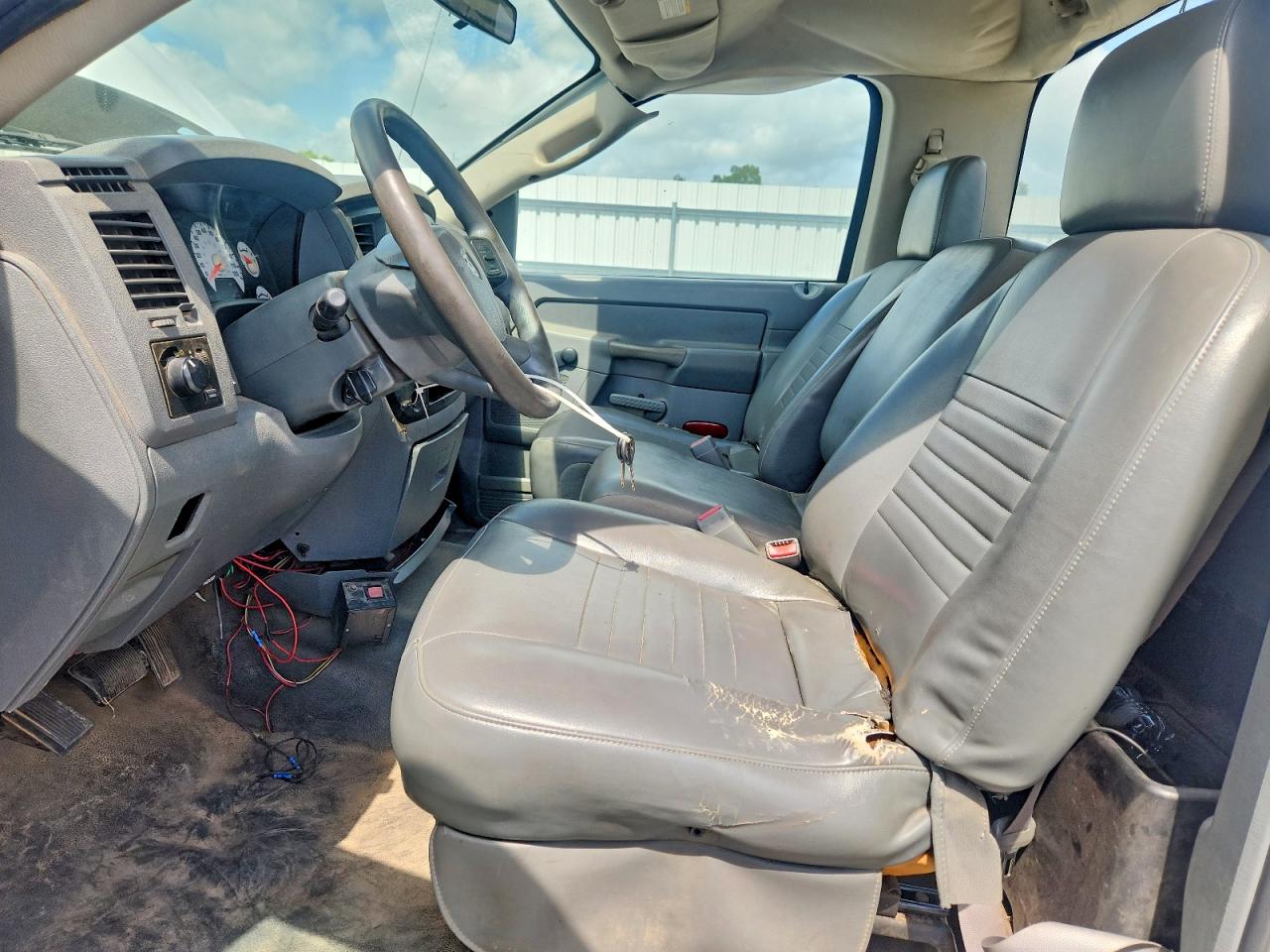2006 Dodge Ram 2500 St/slt White vin: 3D7KR26D96G270388