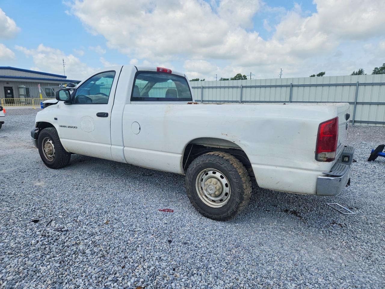 2006 Dodge Ram 2500 St/slt White vin: 3D7KR26D96G270388