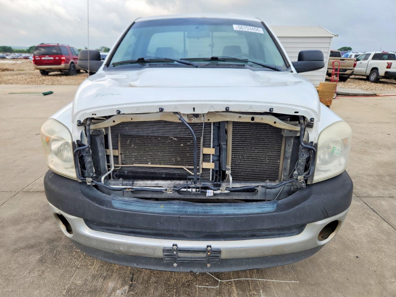 2007 Dodge Ram 2500 St White vin: 3D7KR26D97G761576