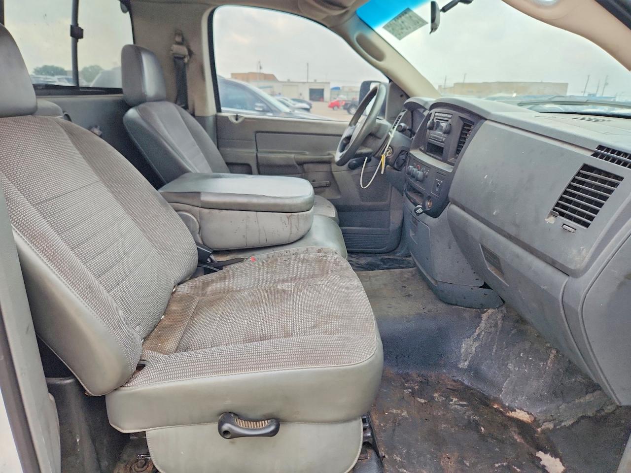 2007 Dodge Ram 2500 St White vin: 3D7KR26D97G761576