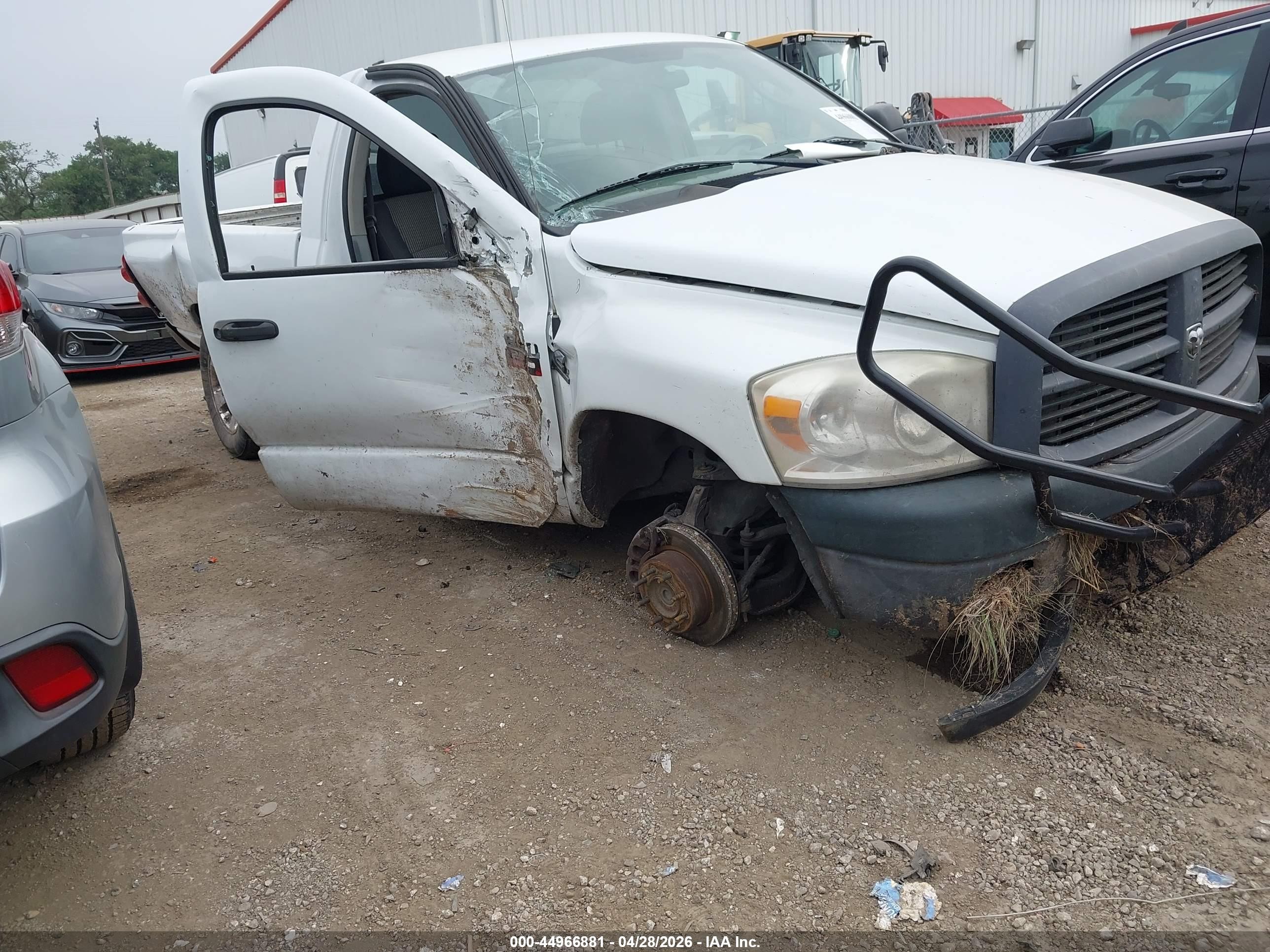 2009 Dodge Ram 2500 St White vin: 3D7KR26L49G547301