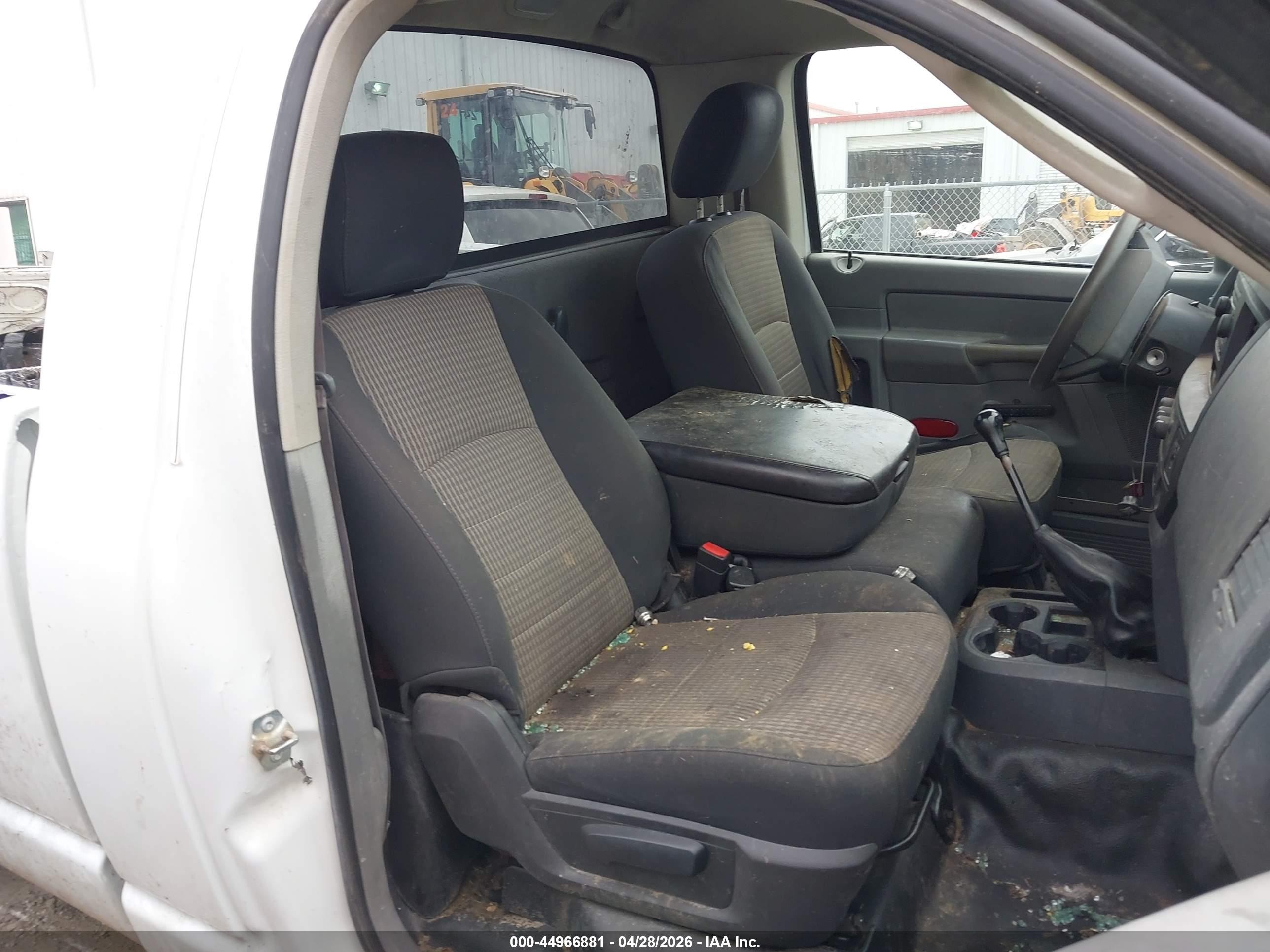 2009 Dodge Ram 2500 St White vin: 3D7KR26L49G547301