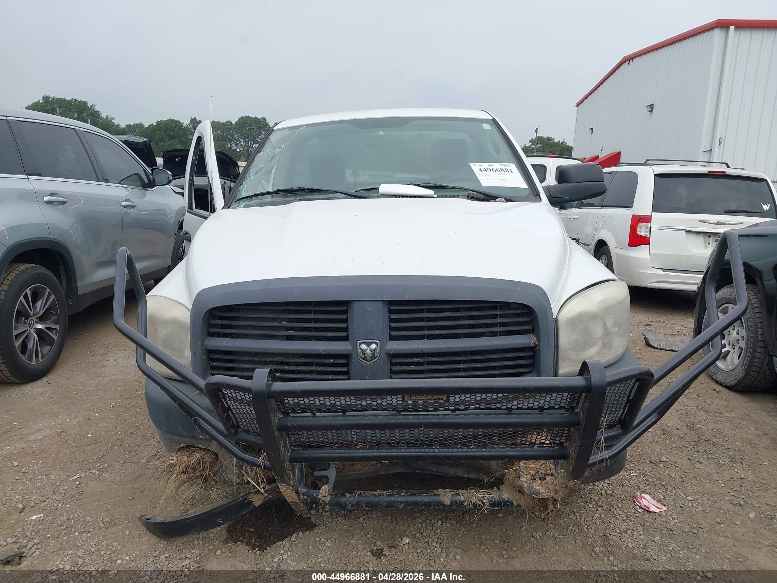 2009 Dodge Ram 2500 St White vin: 3D7KR26L49G547301