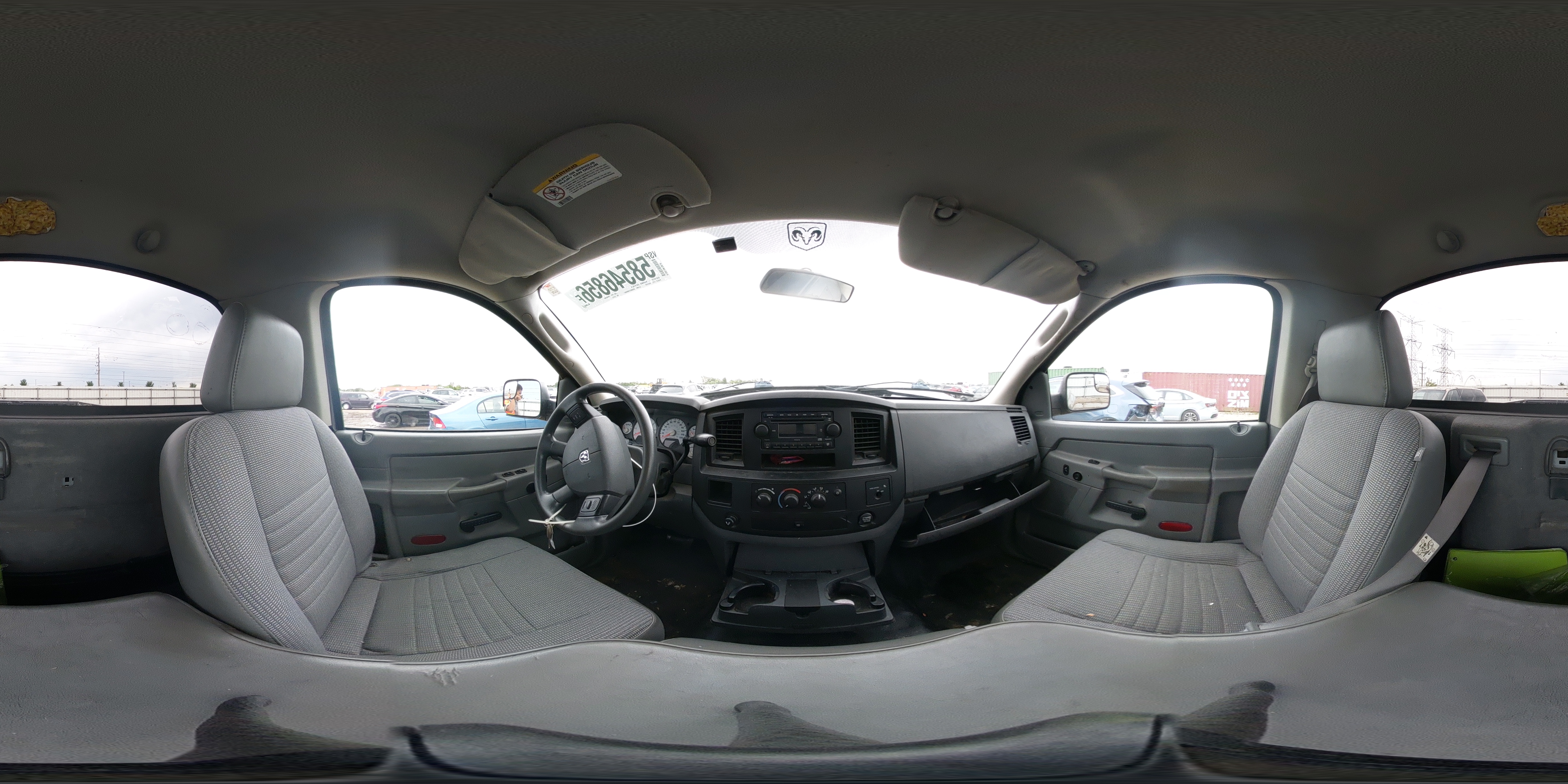2009 Dodge Ram 2500 Gray vin: 3D7KR26T69G512677