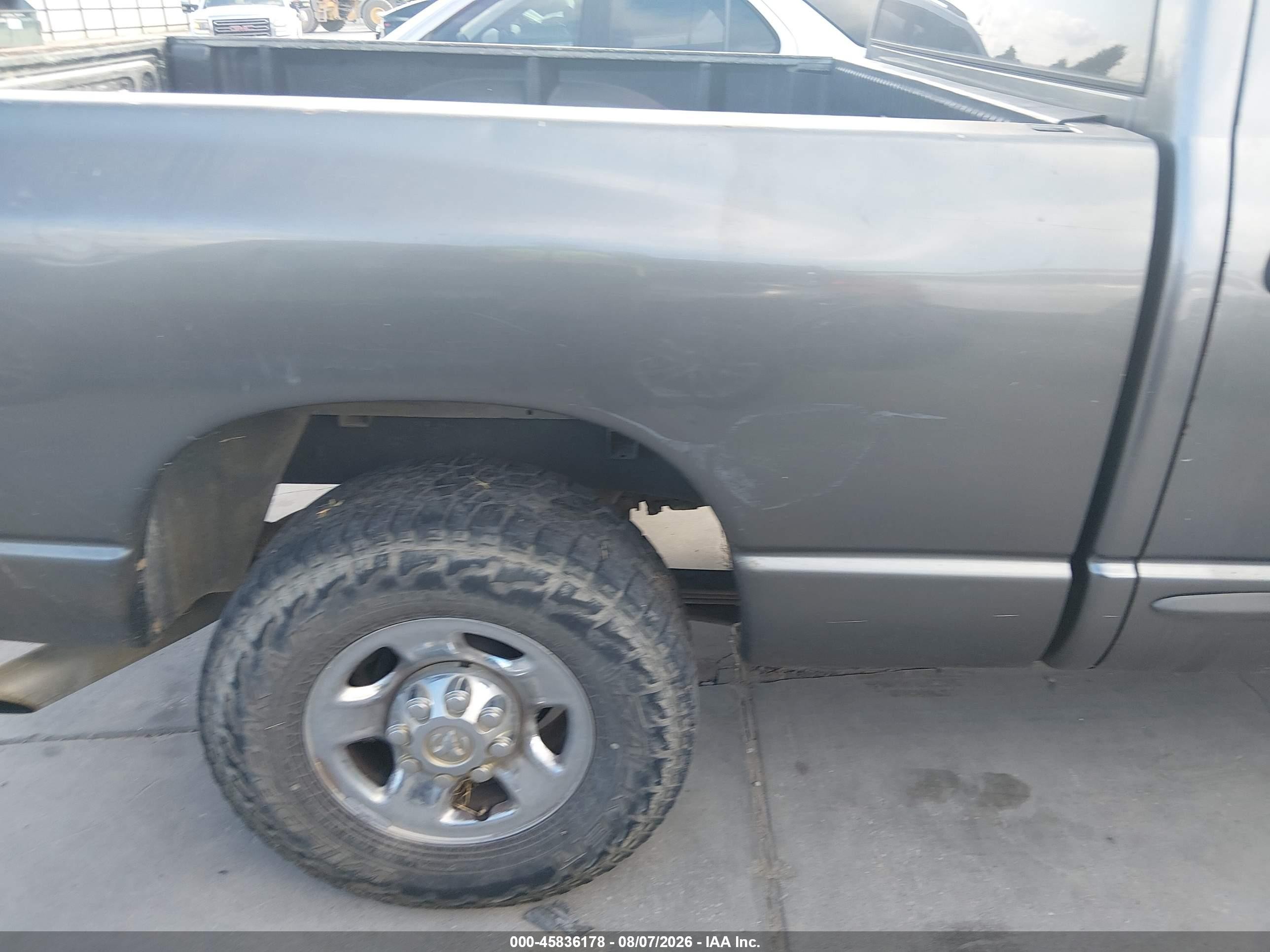 2006 Dodge Ram 2500 Slt/sport Gray vin: 3D7KR28C06G108640