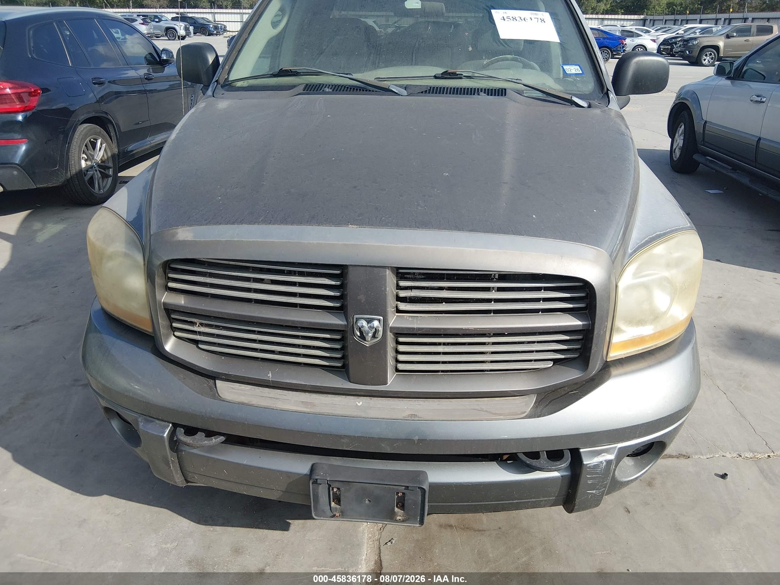 2006 Dodge Ram 2500 Slt/sport Gray vin: 3D7KR28C06G108640