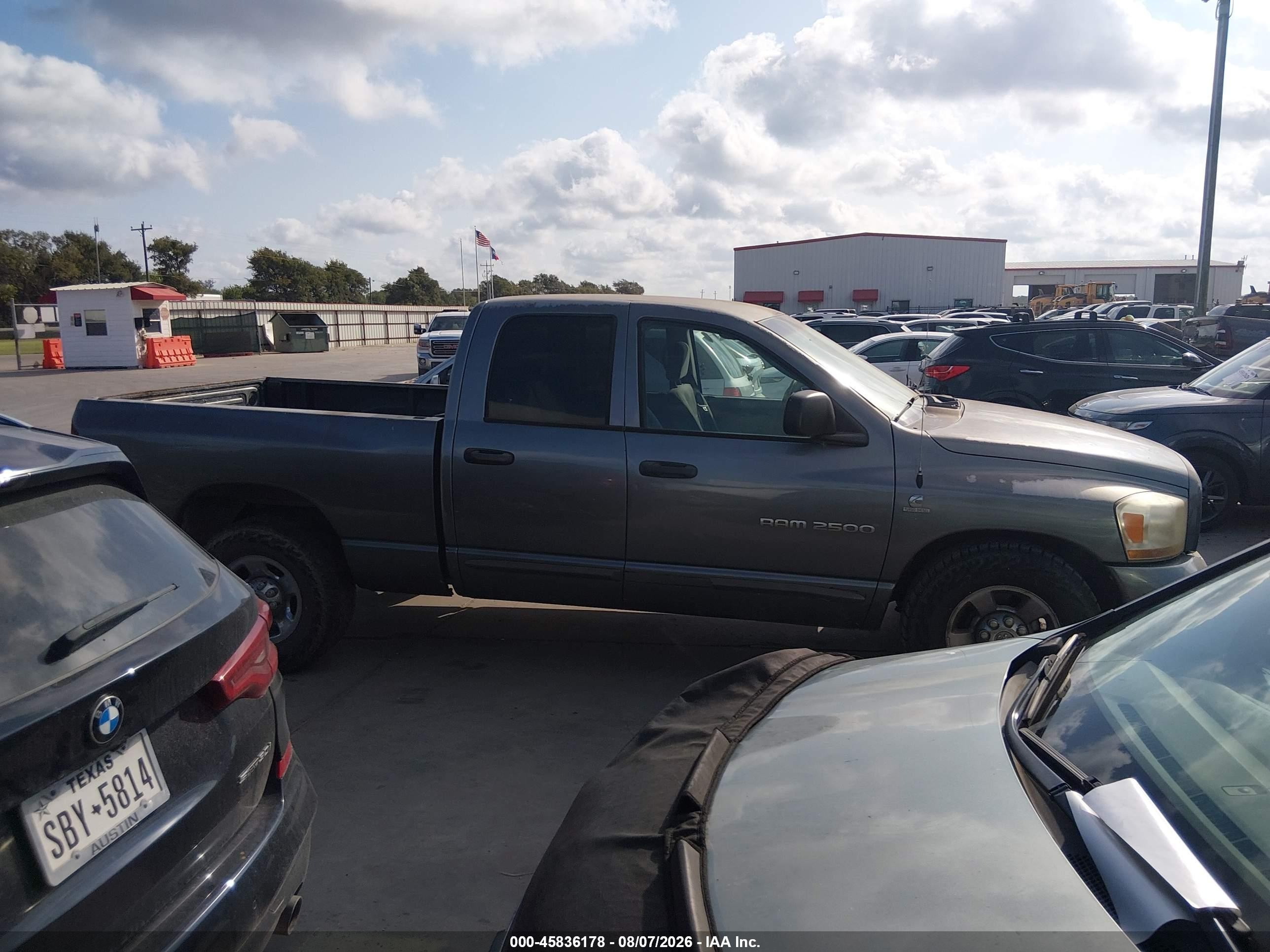 2006 Dodge Ram 2500 Slt/sport Gray vin: 3D7KR28C06G108640
