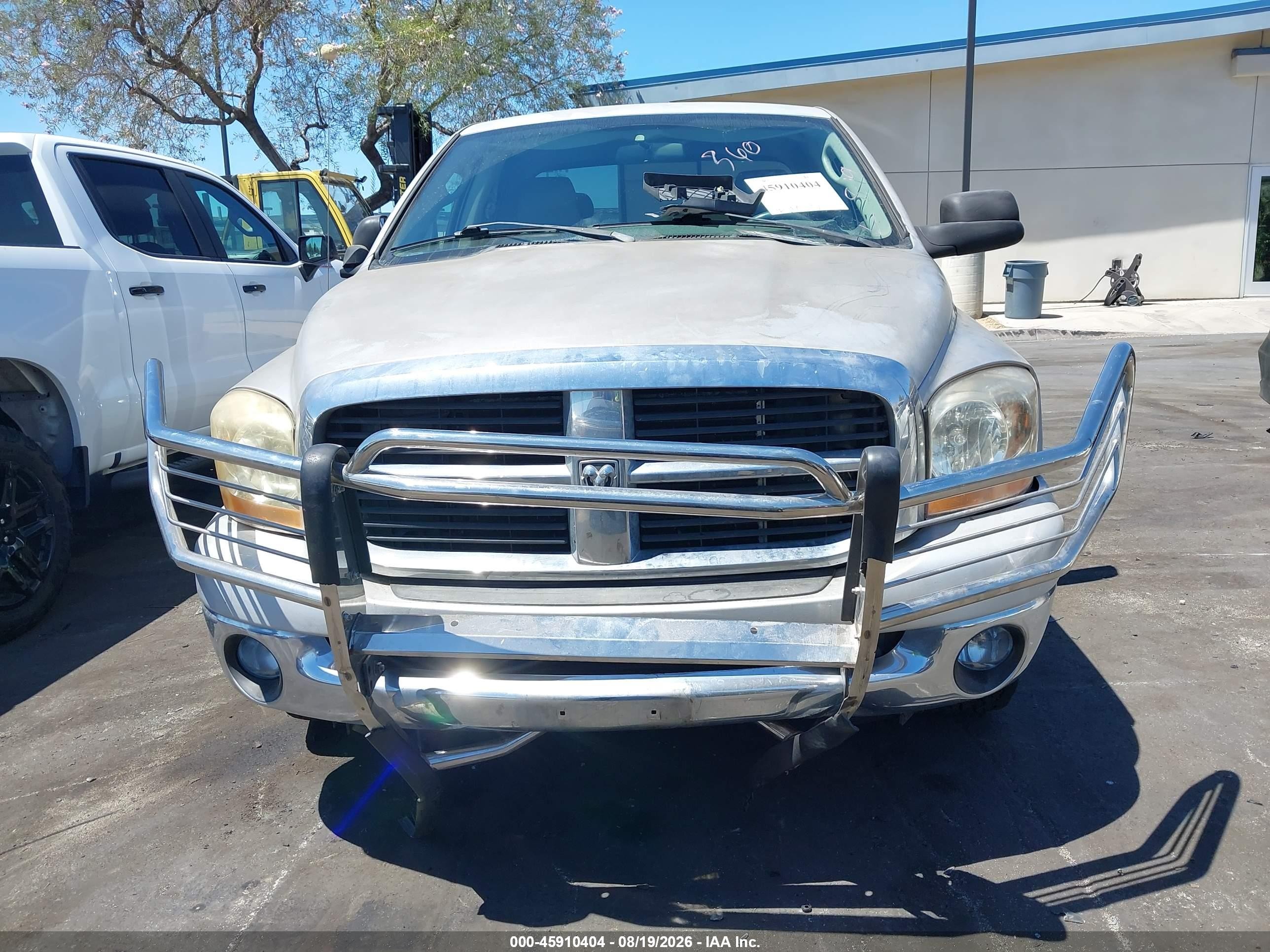 2006 Dodge Ram 2500 Slt/sport Silver vin: 3D7KR28C16G209038