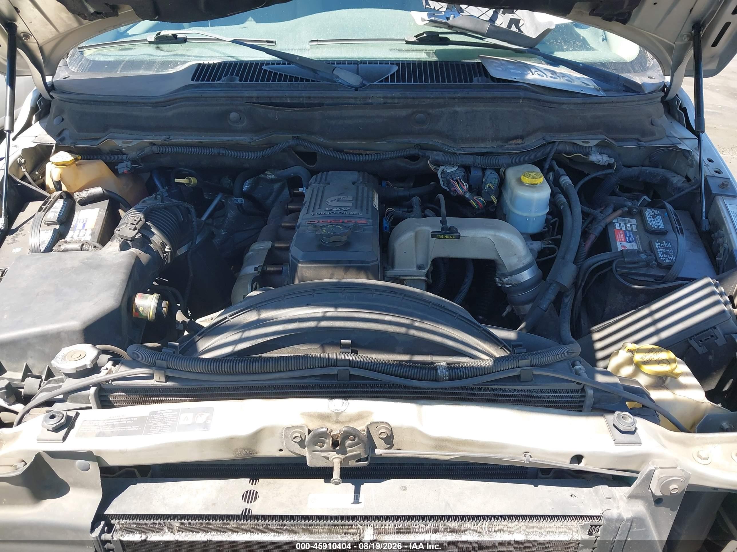 2006 Dodge Ram 2500 Slt/sport Silver vin: 3D7KR28C16G209038