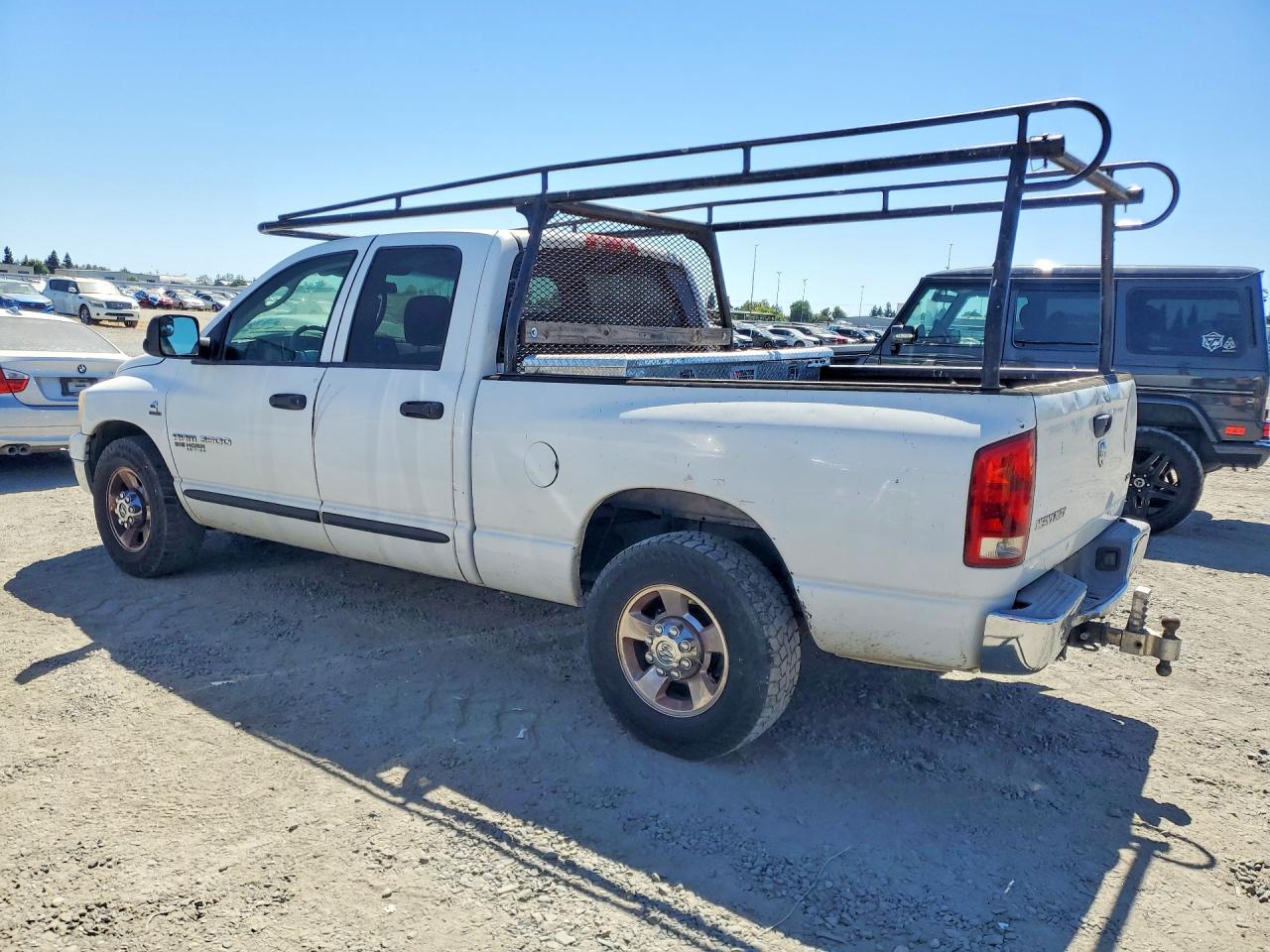 2006 Dodge Ram 2500 St White vin: 3D7KR28C26G249287