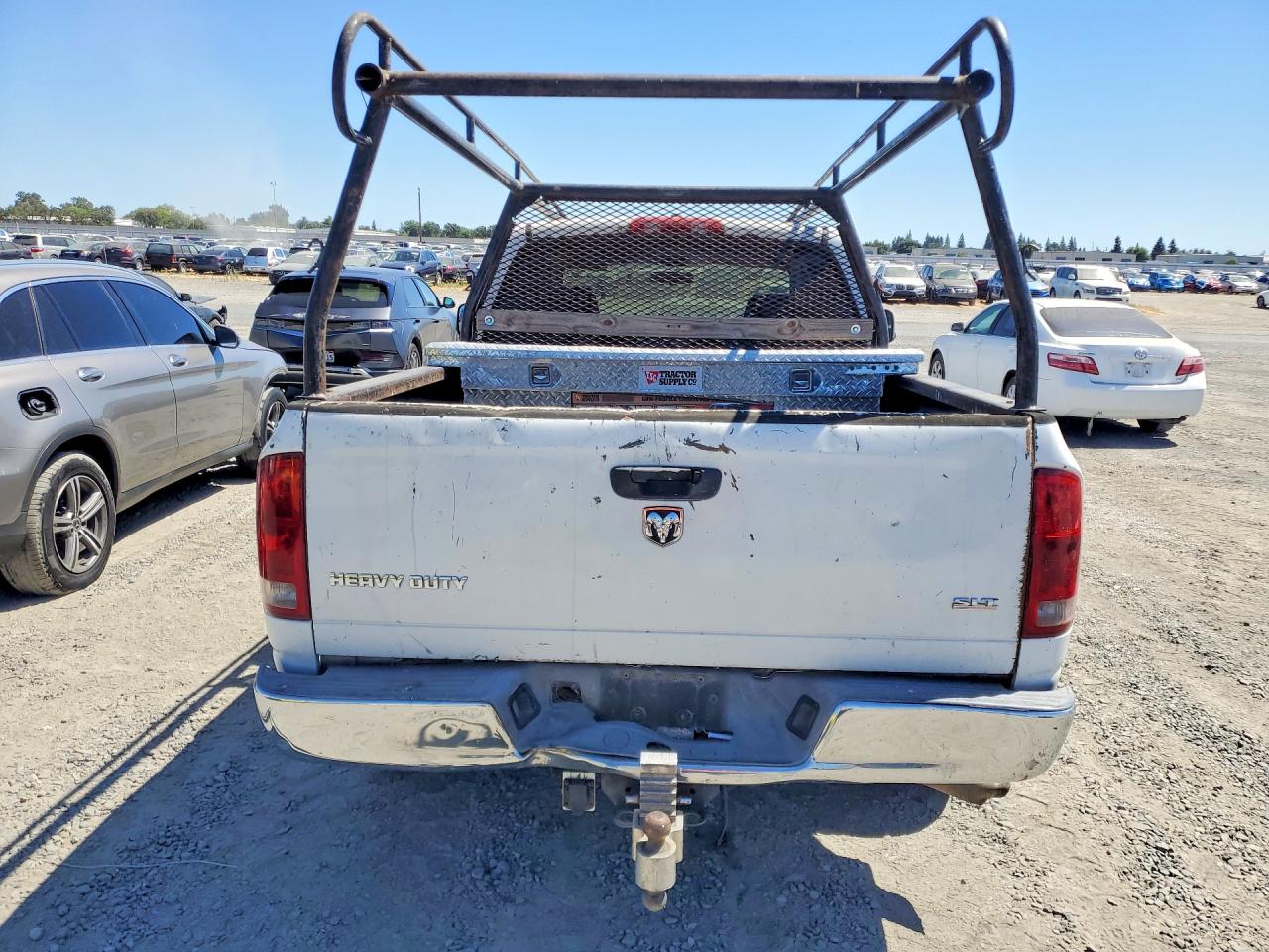 2006 Dodge Ram 2500 St White vin: 3D7KR28C26G249287