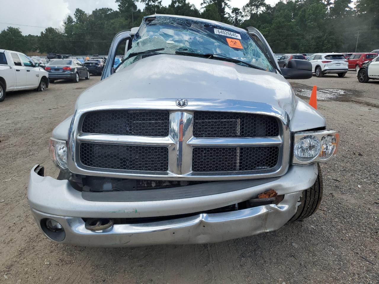 2005 Dodge Ram 2500 St Silver vin: 3D7KR28C55G742671