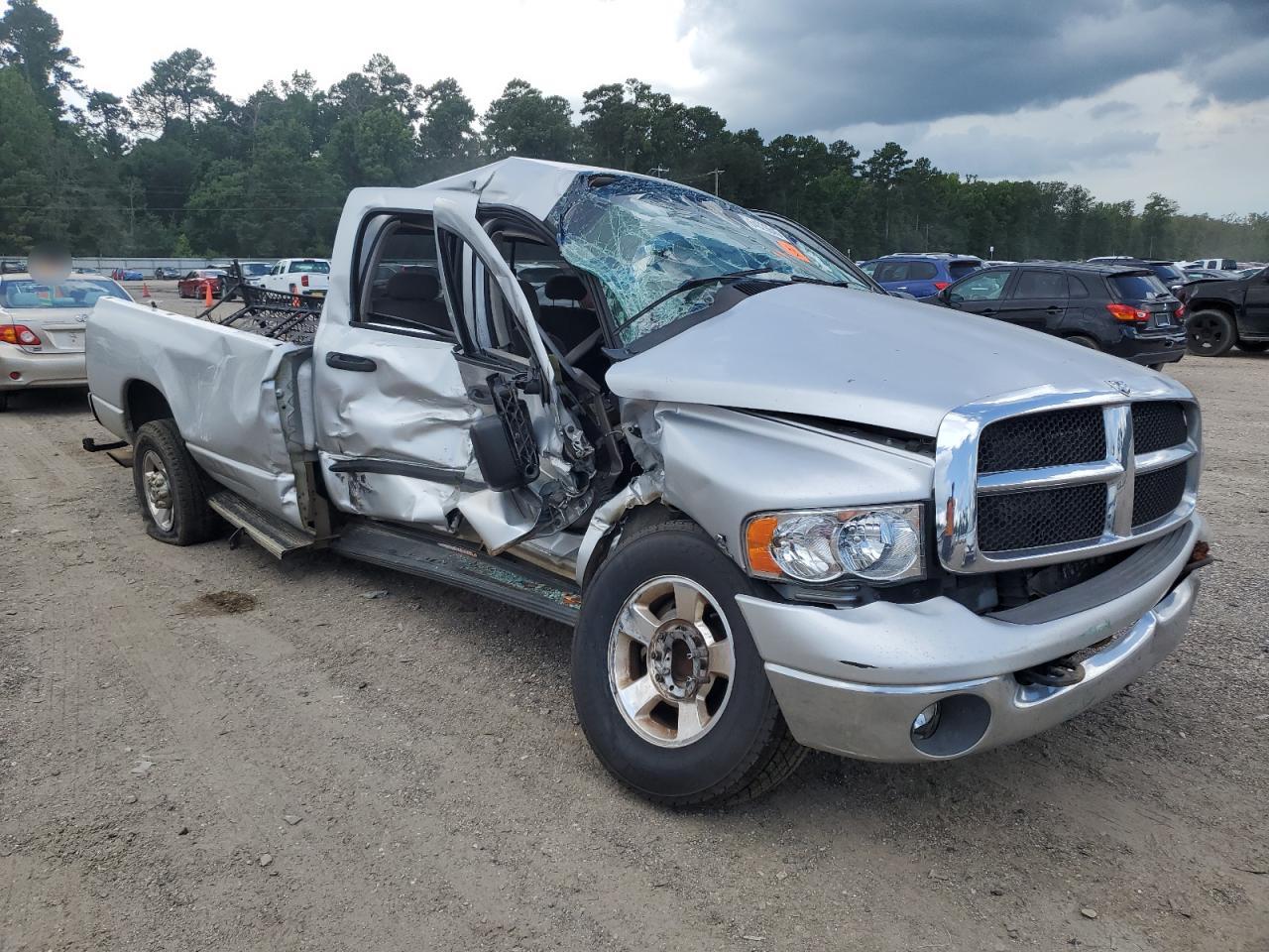 2005 Dodge Ram 2500 St Silver vin: 3D7KR28C55G742671
