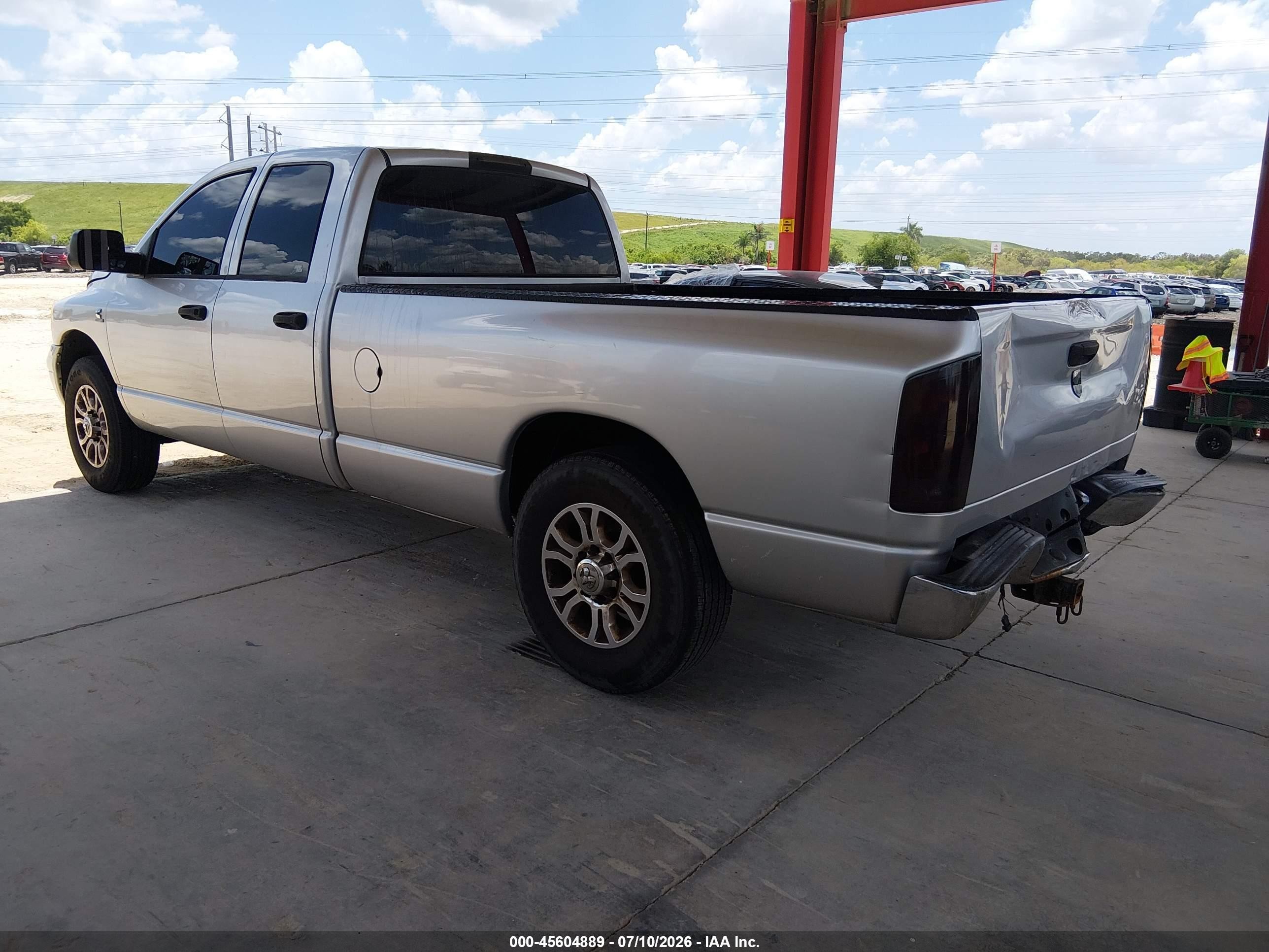 2006 Dodge Ram 2500 St Silver vin: 3D7KR28C56G279903