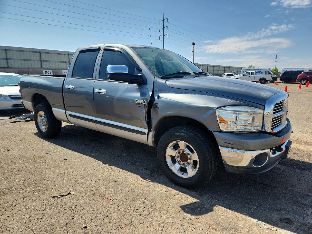 2007 Dodge Ram 2500 St Серый vin: 3D7KR28C67G736445