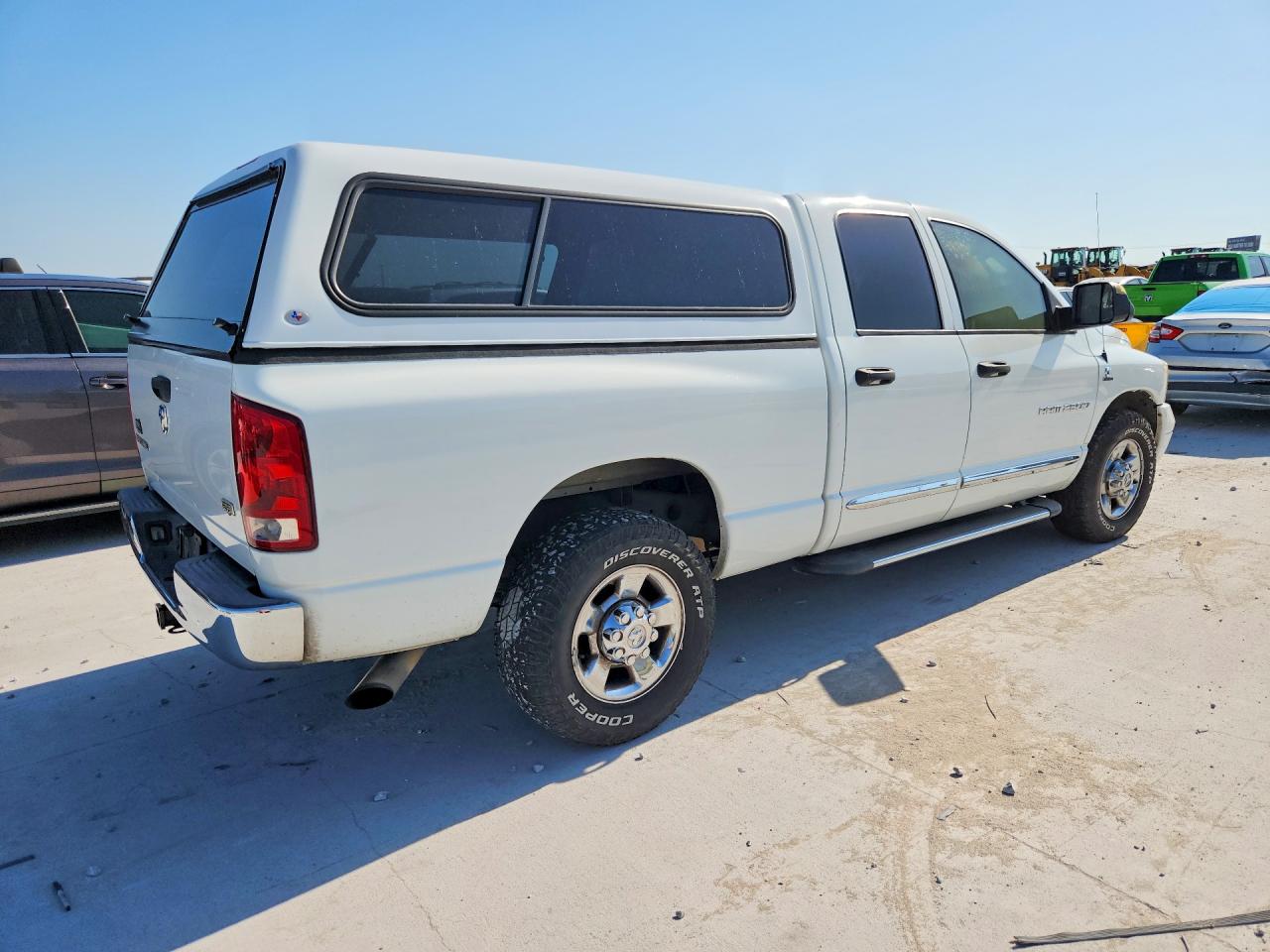 2006 Dodge Ram 2500 St White vin: 3D7KR28C76G164719