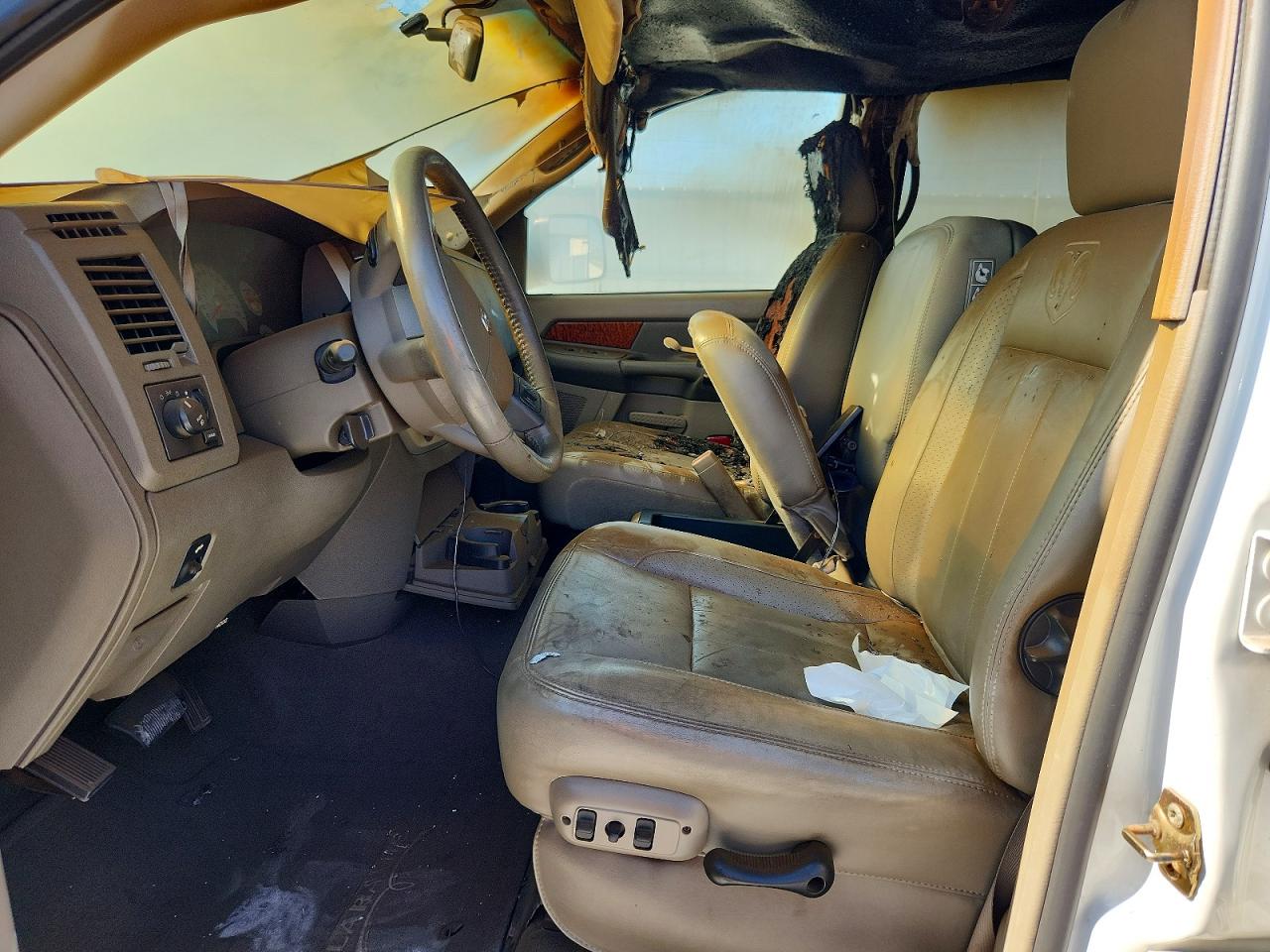2006 Dodge Ram 2500 St White vin: 3D7KR28C76G164719