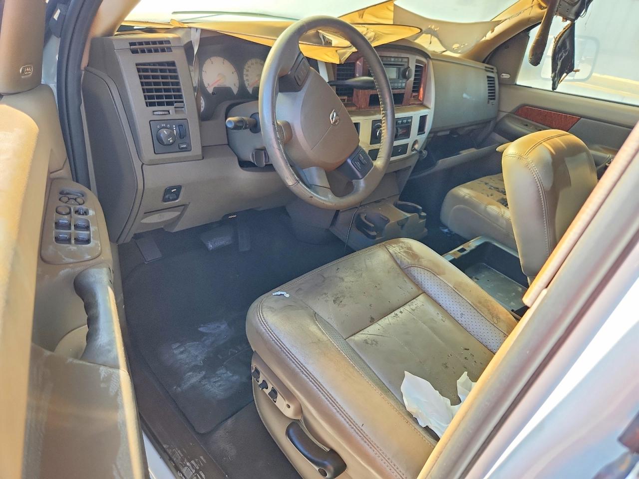 2006 Dodge Ram 2500 St White vin: 3D7KR28C76G164719